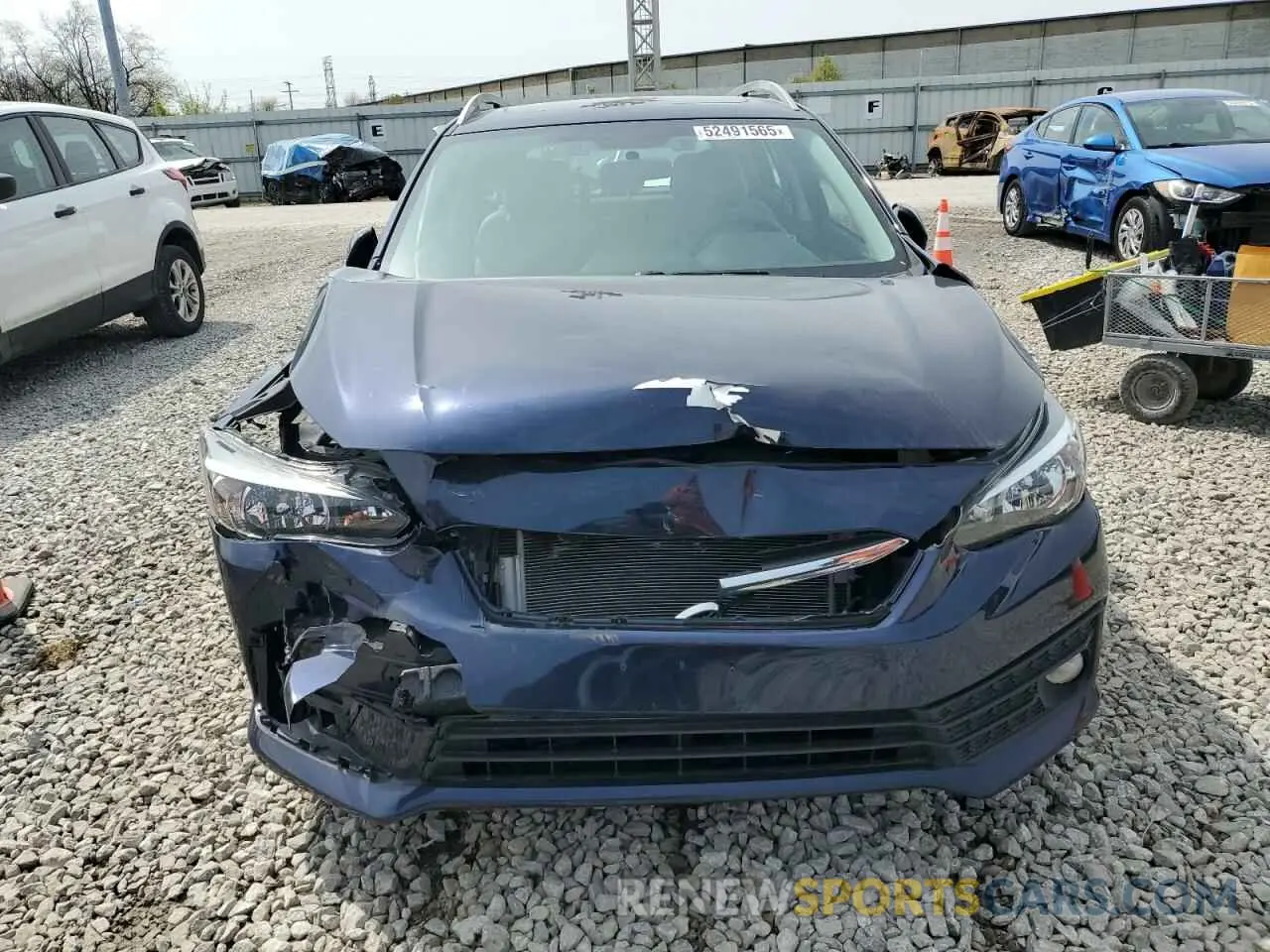 5 Photograph of a damaged car 4S3GTAD68M3707216 SUBARU IMPREZA 2021