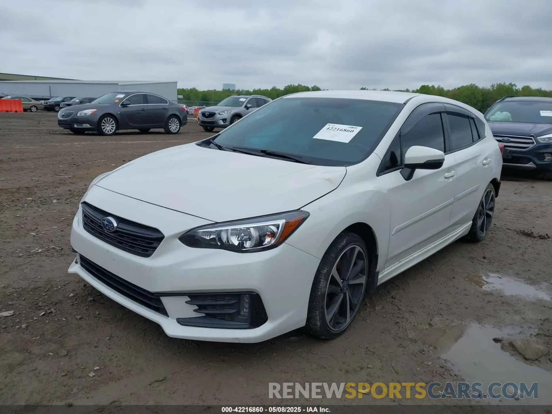 2 Photograph of a damaged car 4S3GTAJ66M1705044 SUBARU IMPREZA 2021