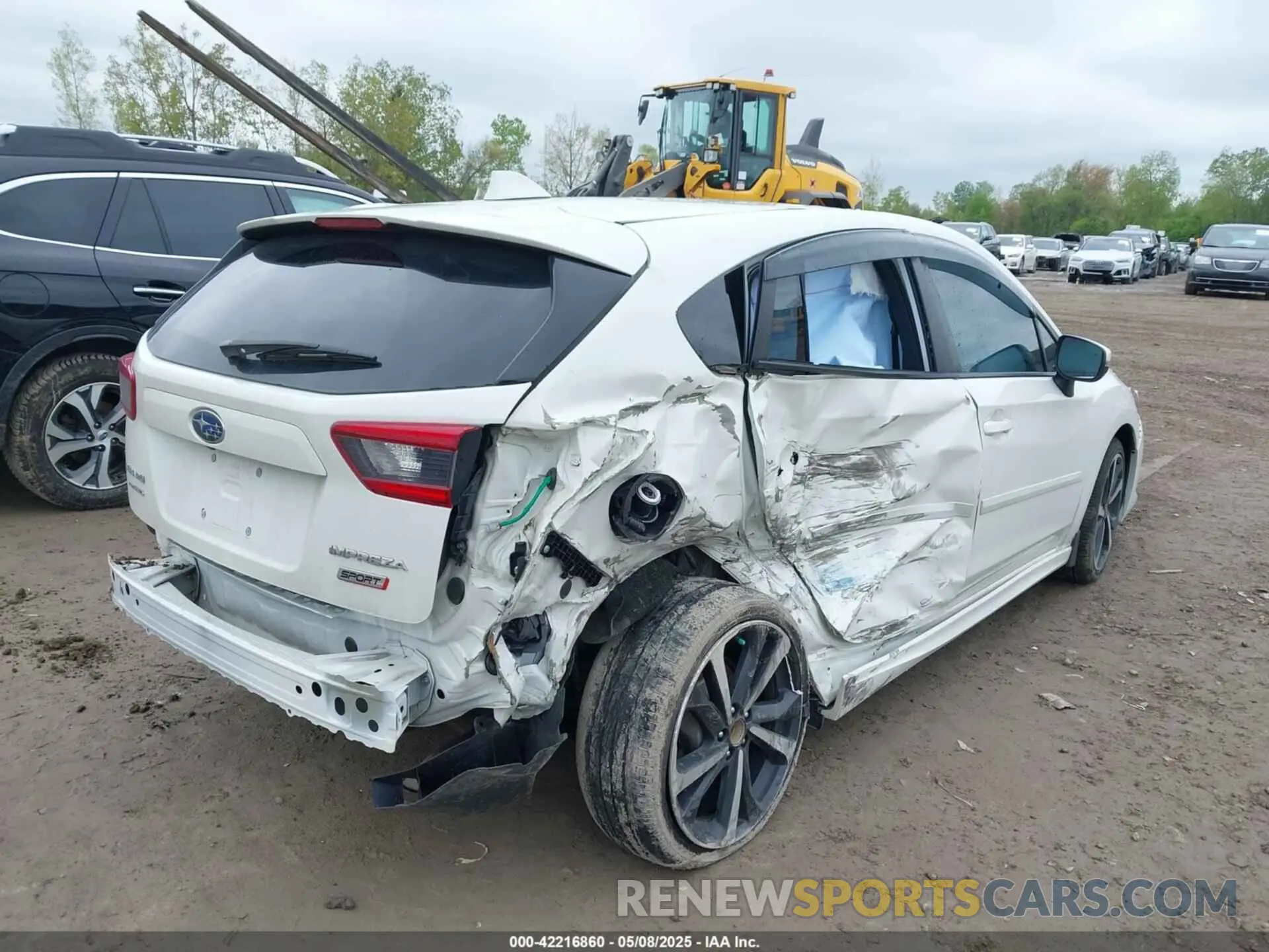 4 Photograph of a damaged car 4S3GTAJ66M1705044 SUBARU IMPREZA 2021