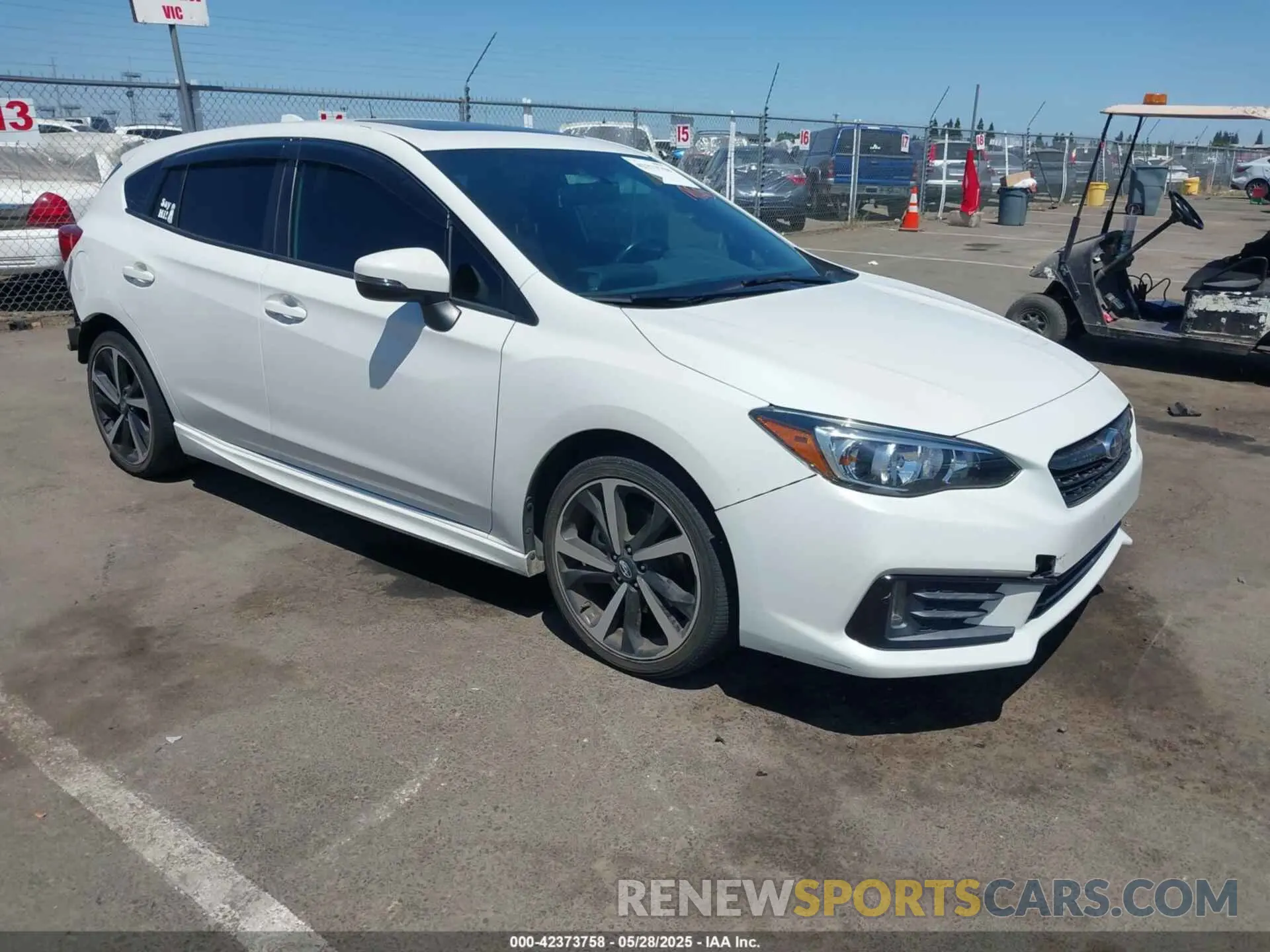 1 Photograph of a damaged car 4S3GTAM64M3710601 SUBARU IMPREZA 2021