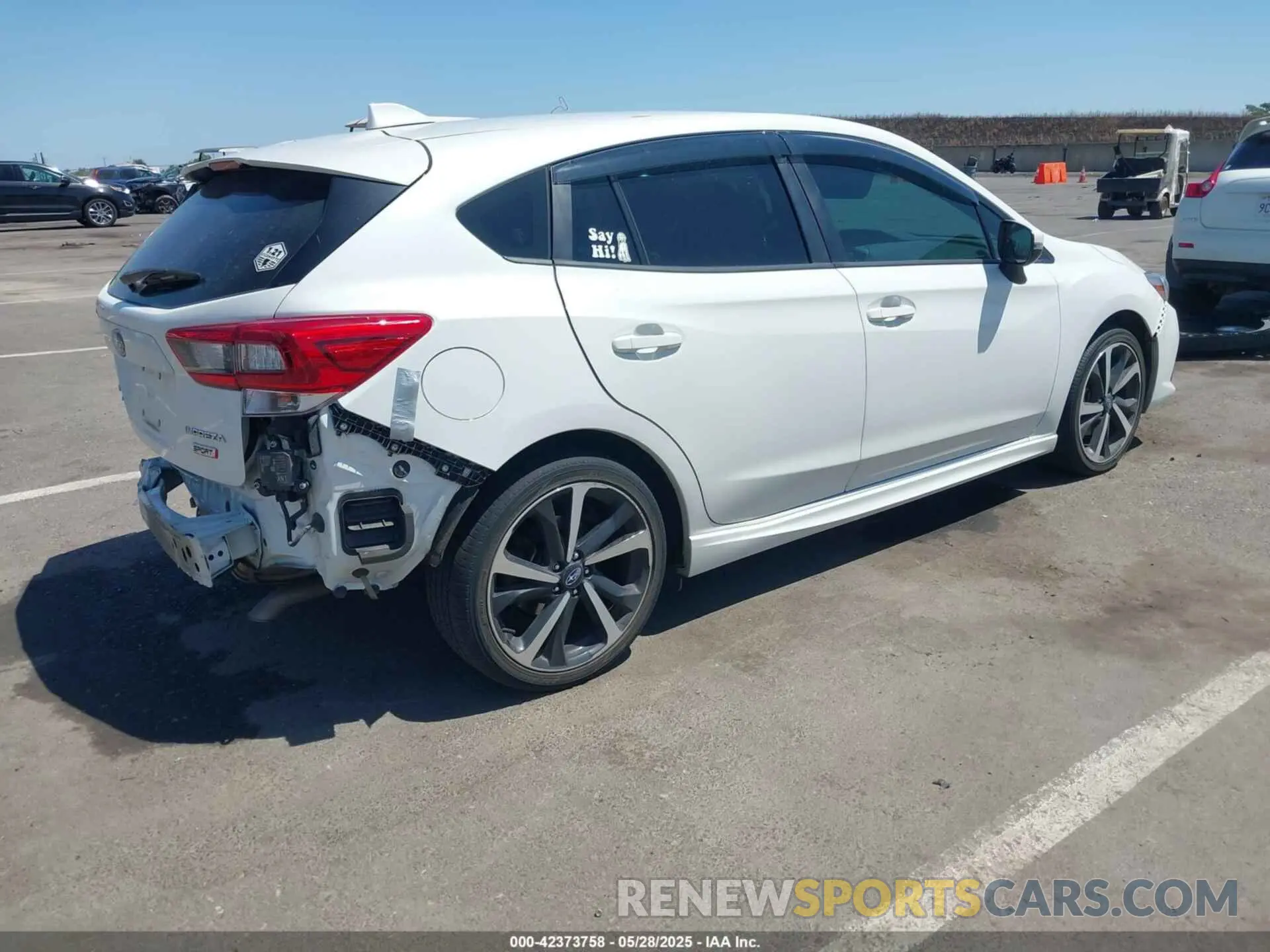 4 Photograph of a damaged car 4S3GTAM64M3710601 SUBARU IMPREZA 2021