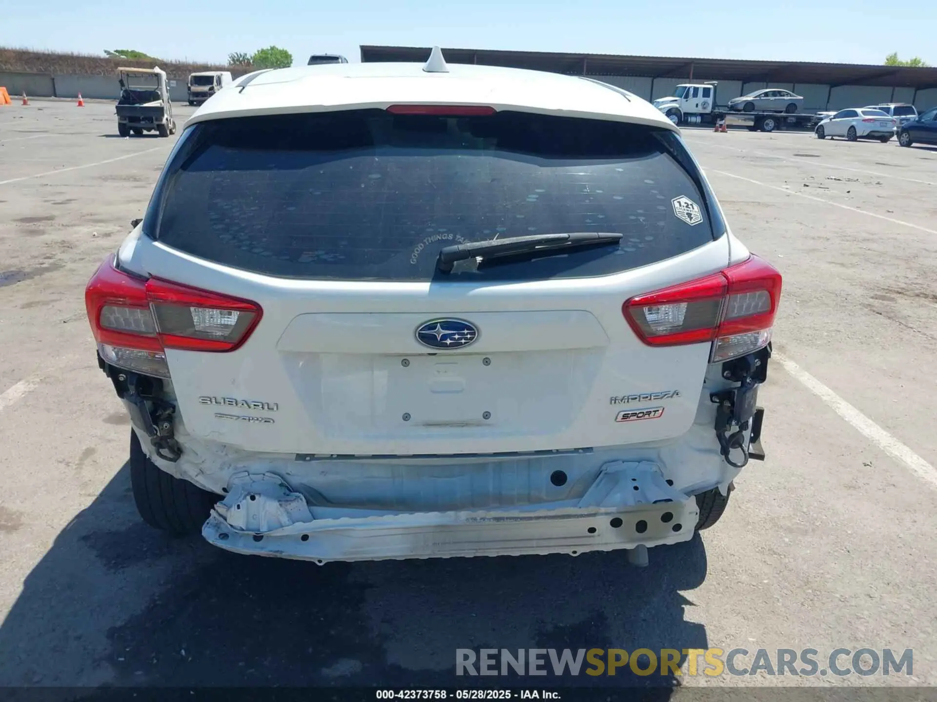 6 Photograph of a damaged car 4S3GTAM64M3710601 SUBARU IMPREZA 2021