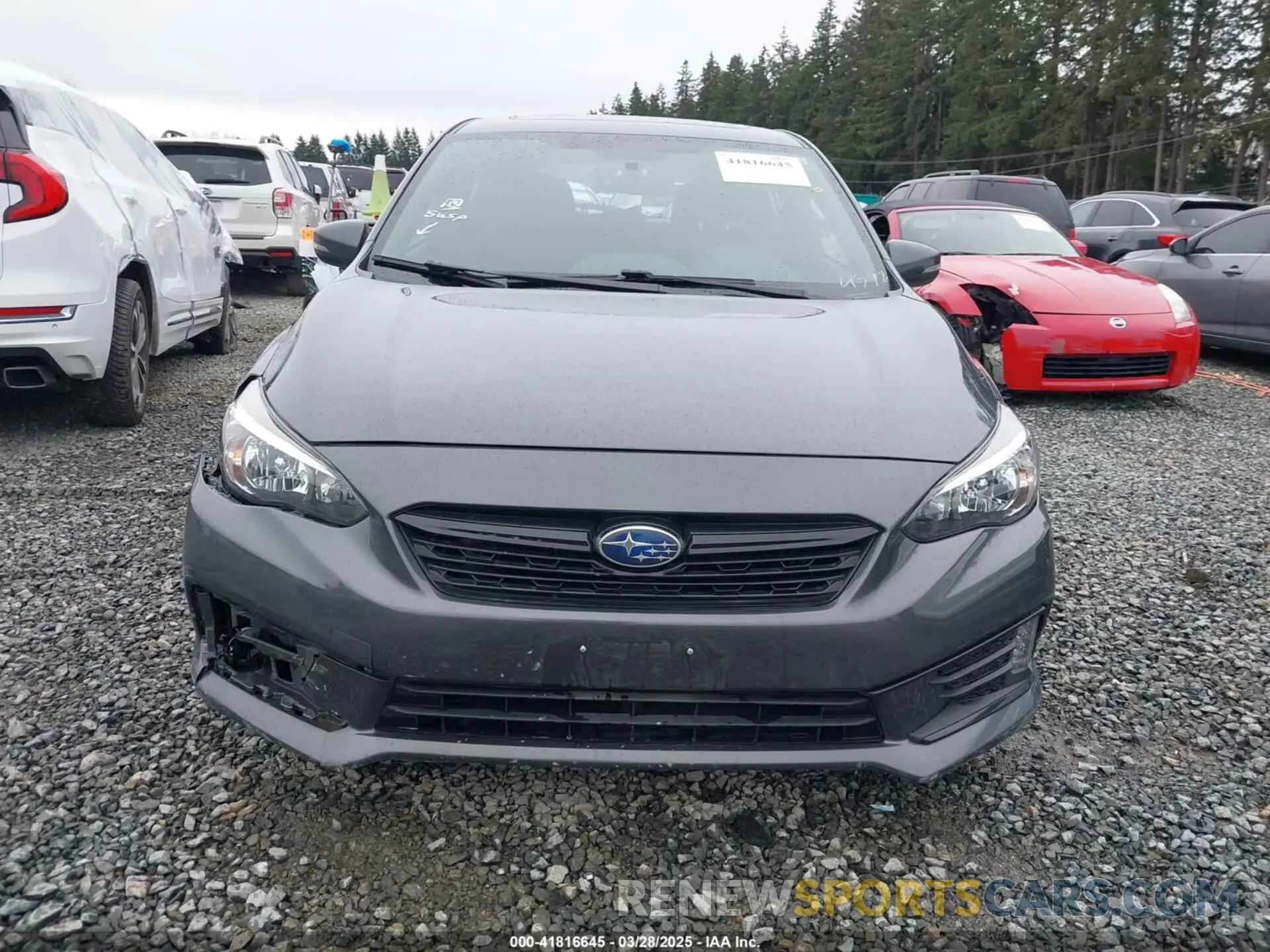13 Photograph of a damaged car 4S3GTAM66M3714598 SUBARU IMPREZA 2021