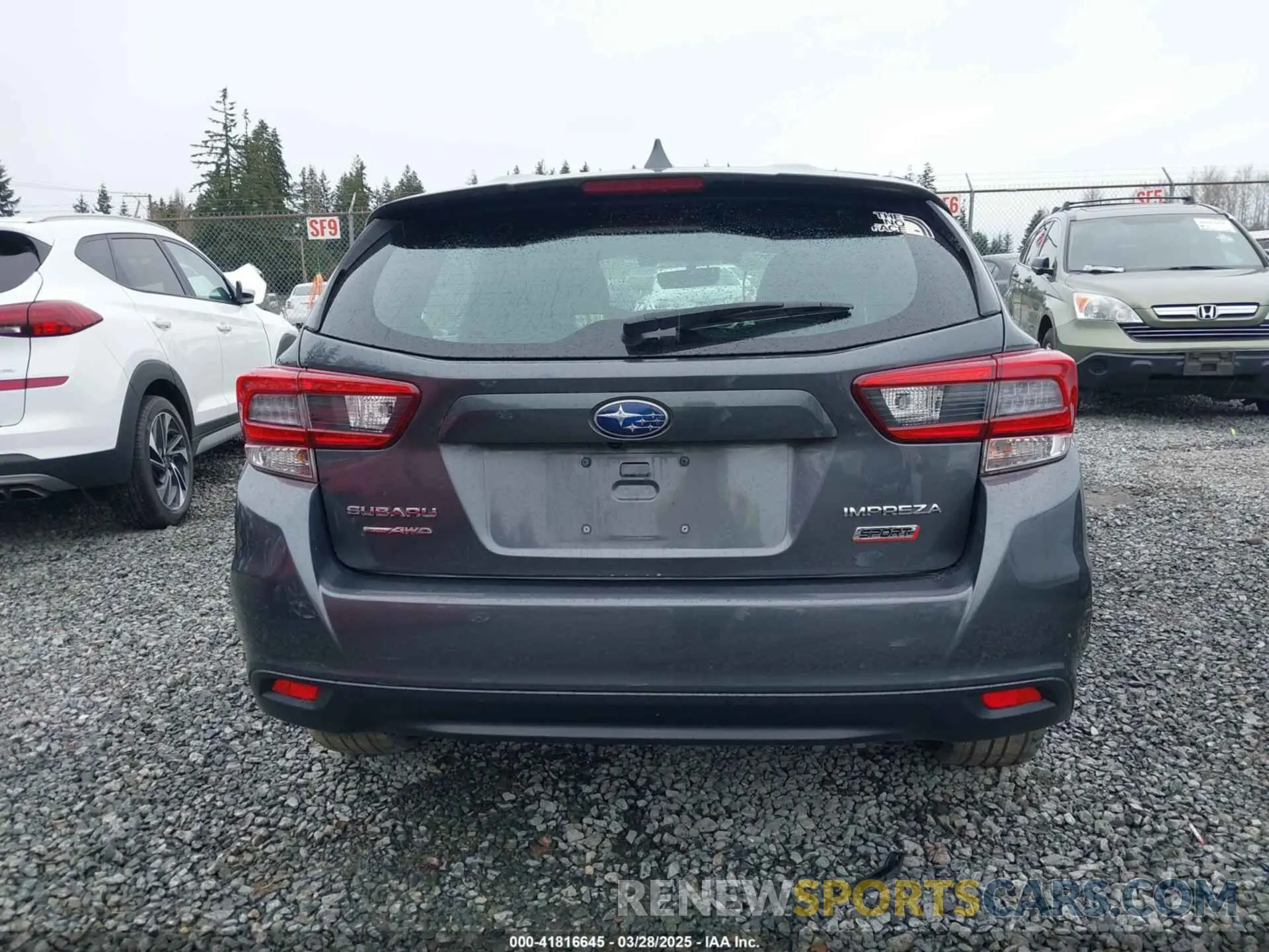 17 Photograph of a damaged car 4S3GTAM66M3714598 SUBARU IMPREZA 2021