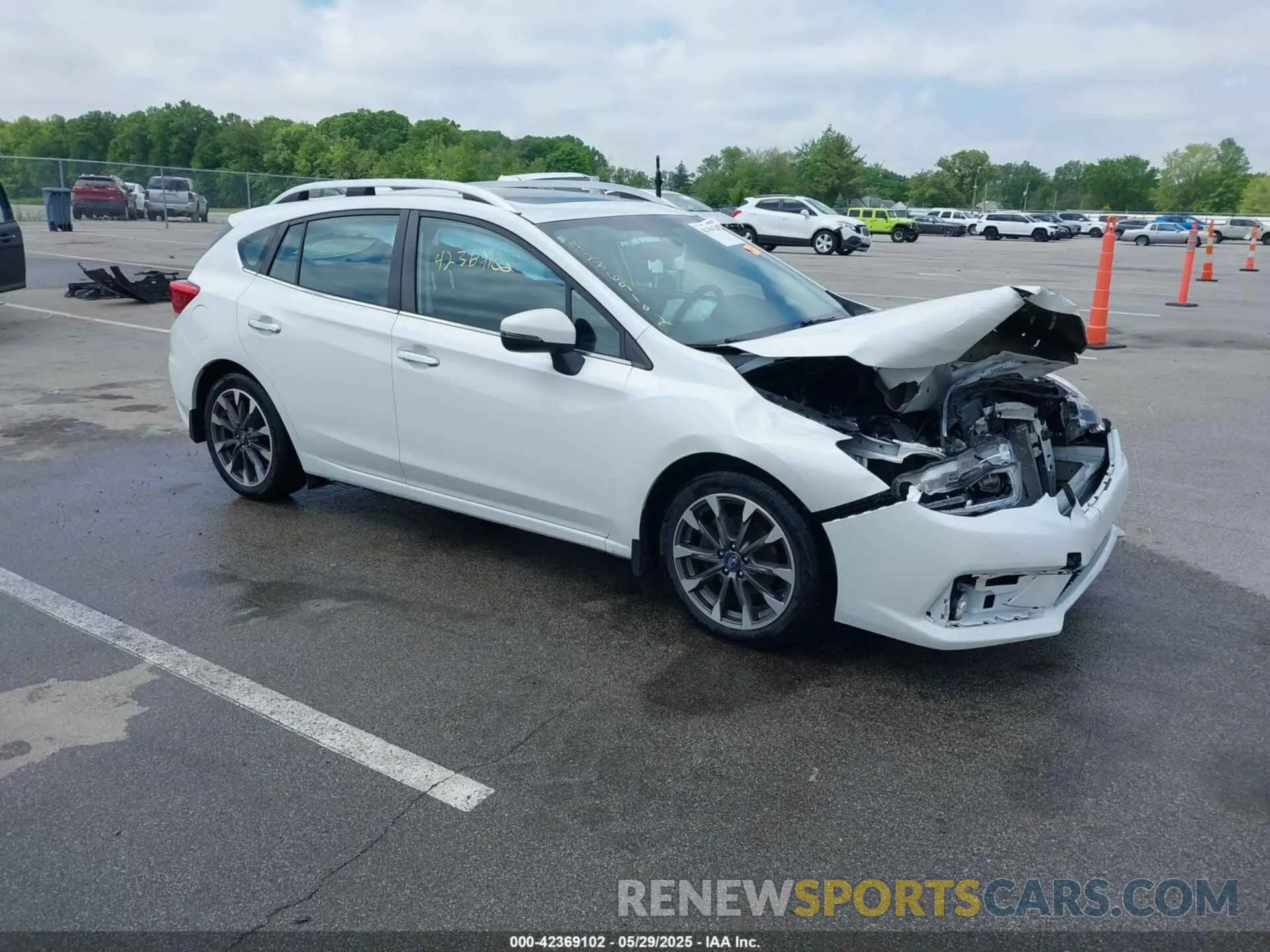 1 Photograph of a damaged car 4S3GTAU63M3706846 SUBARU IMPREZA 2021