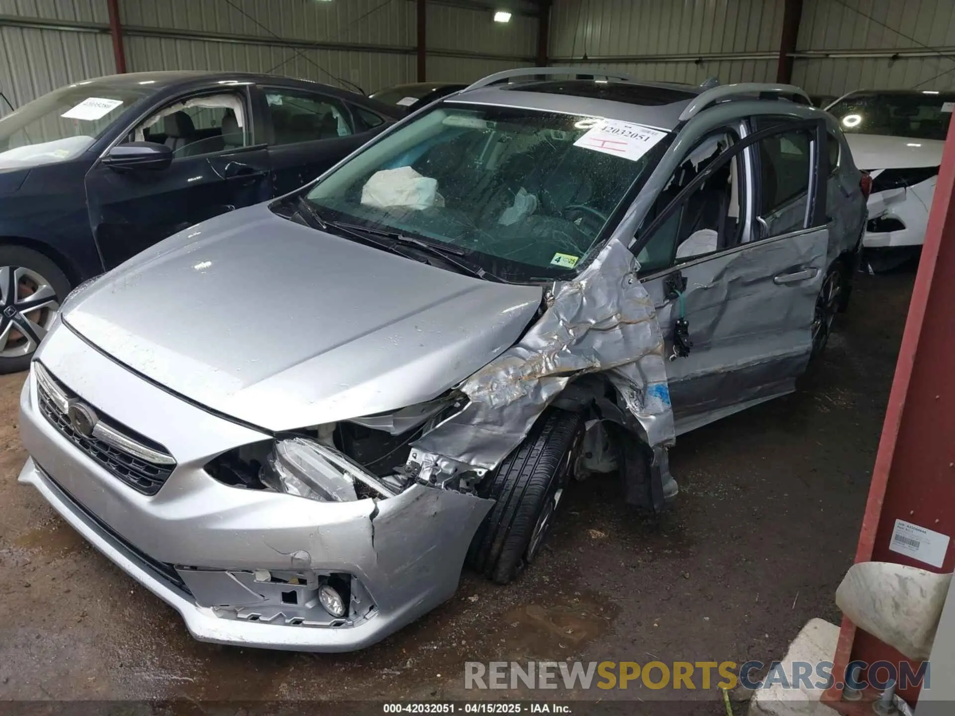2 Photograph of a damaged car 4S3GTAU67M3701388 SUBARU IMPREZA 2021