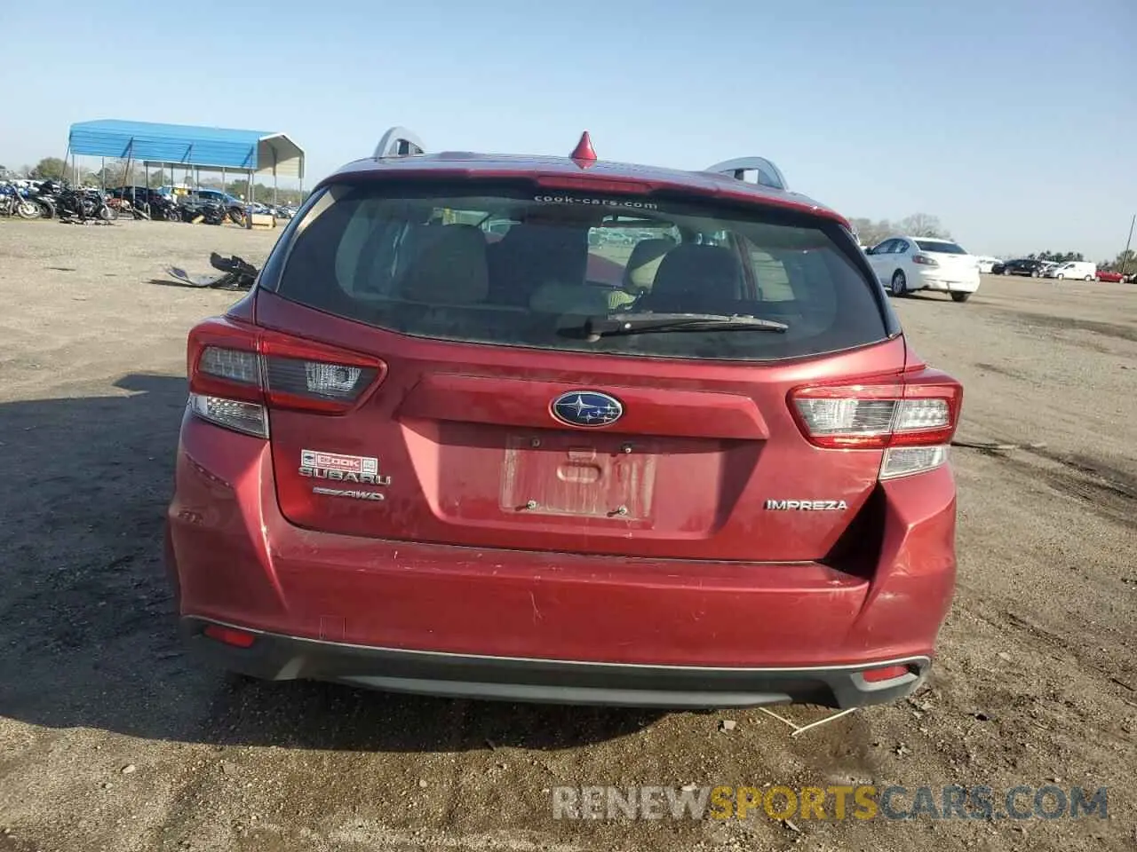 6 Photograph of a damaged car 4S3GTAV60M3701229 SUBARU IMPREZA 2021