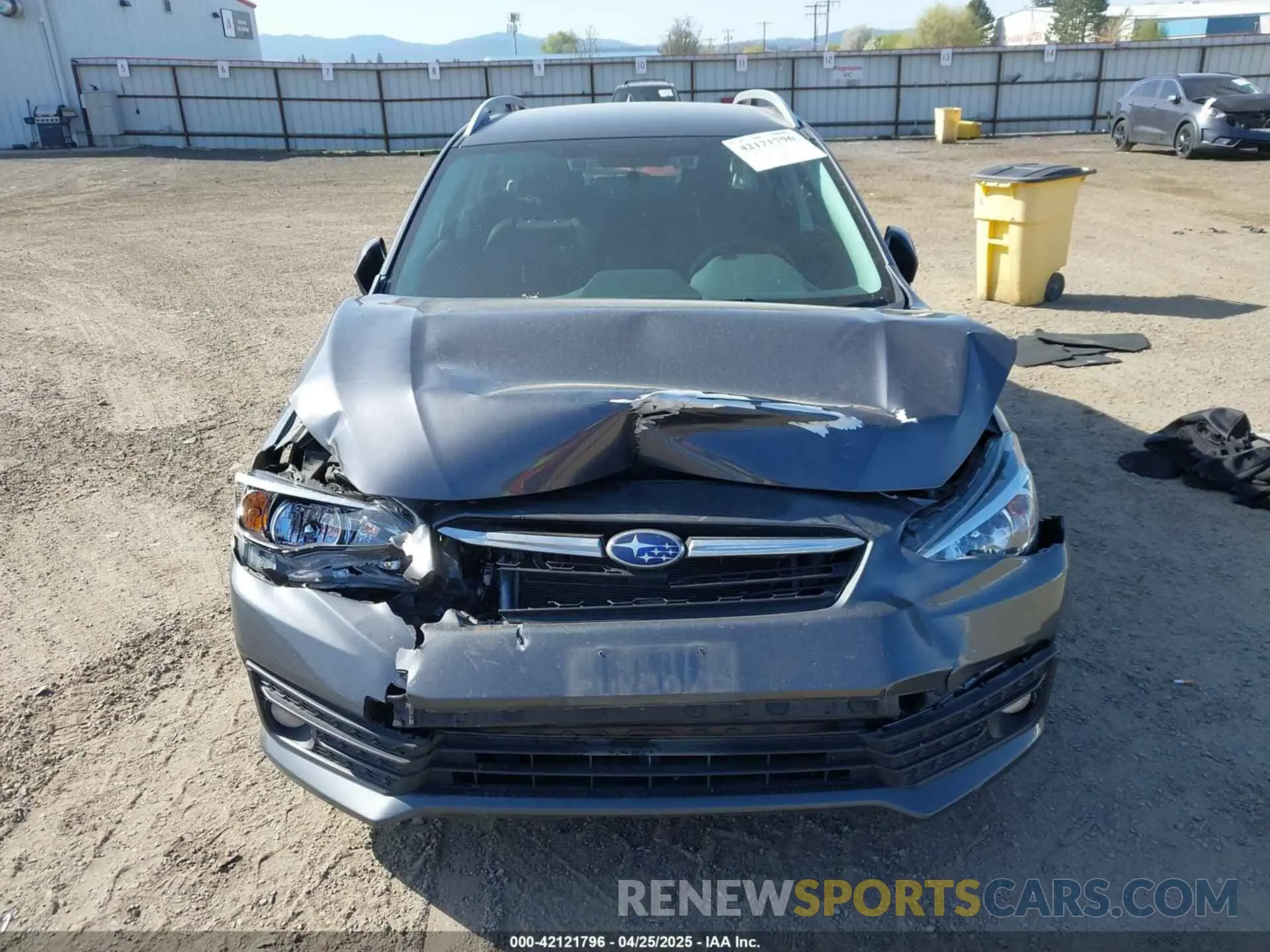 12 Photograph of a damaged car 4S3GTAV62M3710675 SUBARU IMPREZA 2021