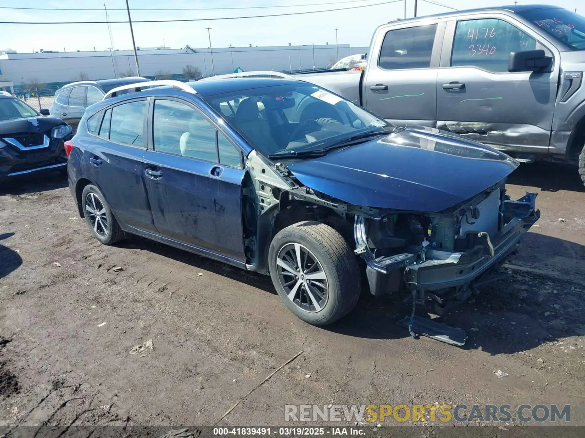 1 Photograph of a damaged car 4S3GTAV66M3701154 SUBARU IMPREZA 2021