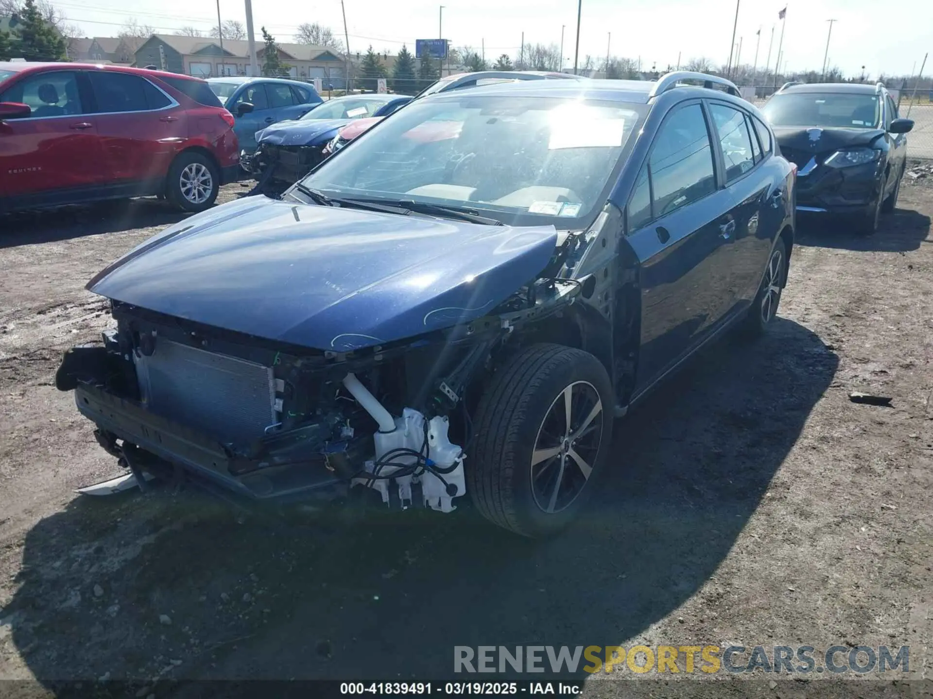 19 Photograph of a damaged car 4S3GTAV66M3701154 SUBARU IMPREZA 2021