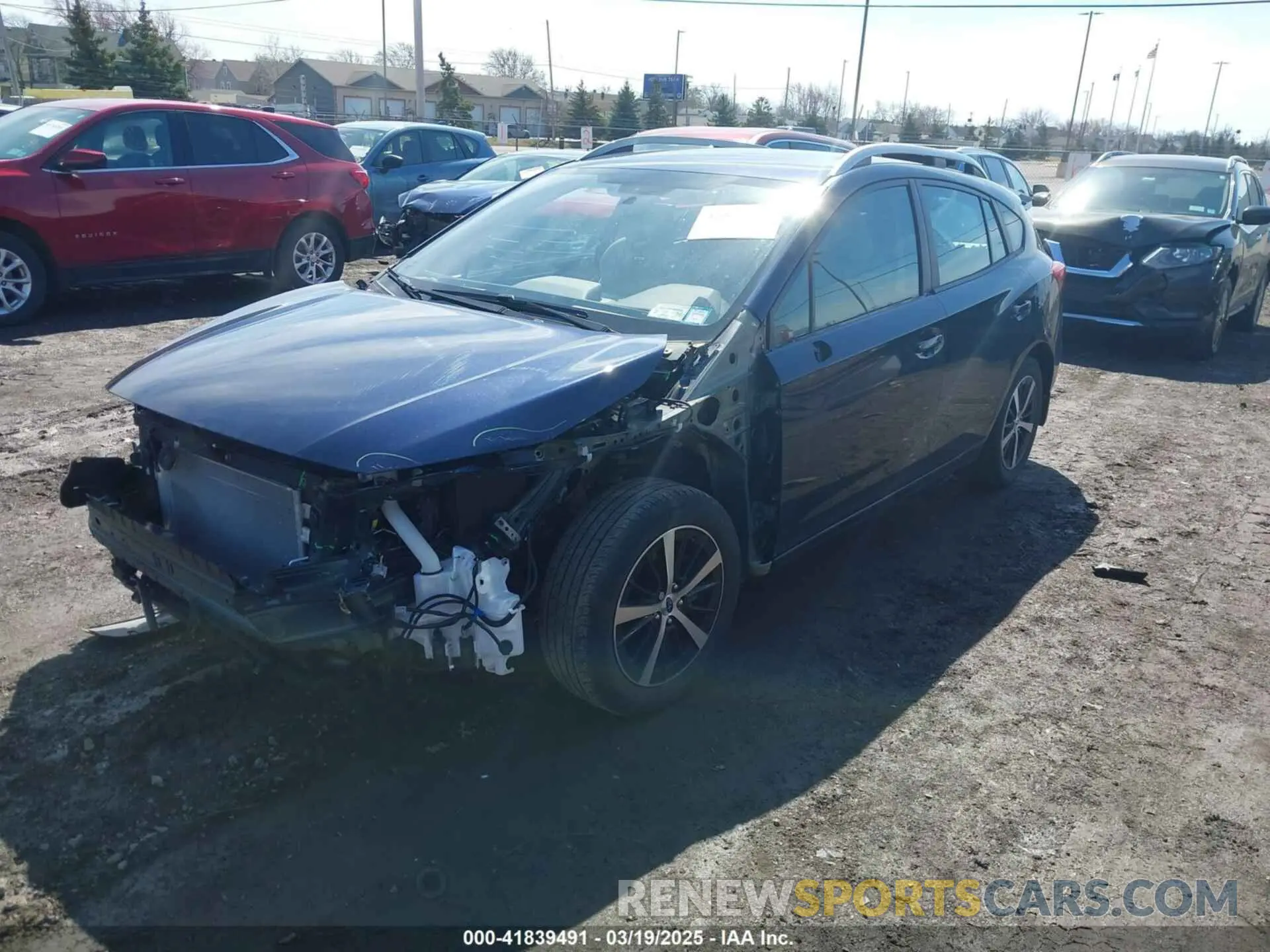 2 Photograph of a damaged car 4S3GTAV66M3701154 SUBARU IMPREZA 2021