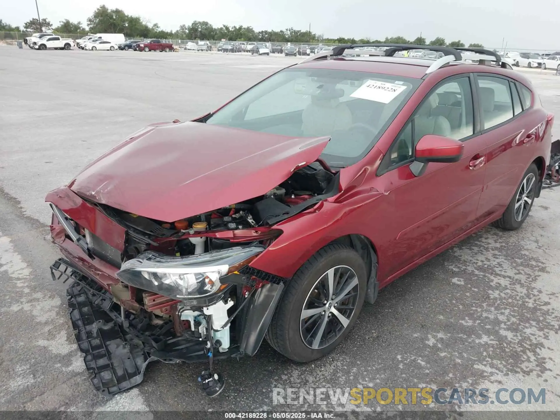 2 Photograph of a damaged car 4S3GTAV69M3701407 SUBARU IMPREZA 2021