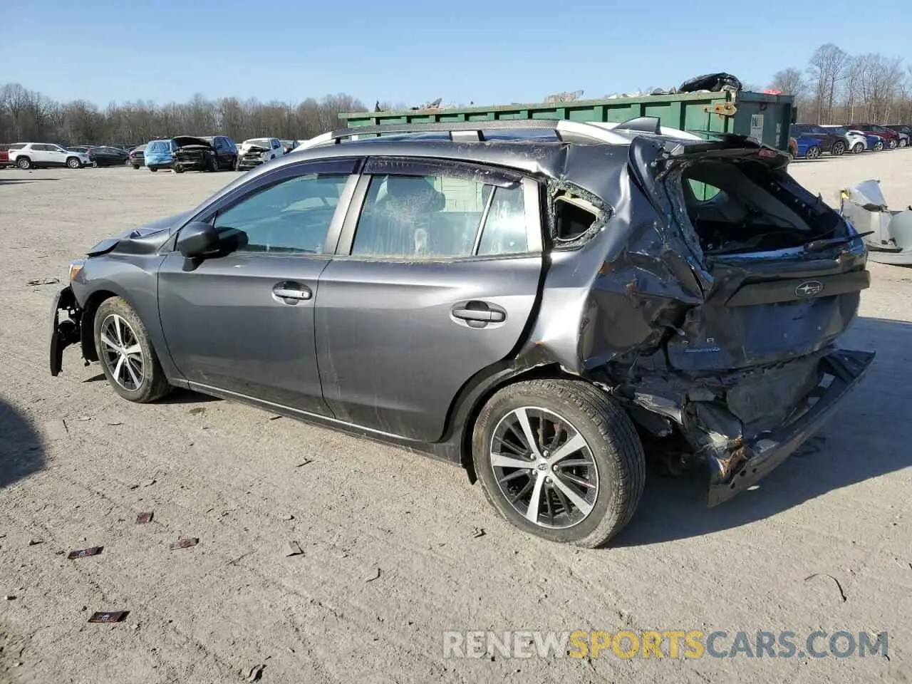 2 Photograph of a damaged car 4S3GTAV6XM3711363 SUBARU IMPREZA 2021