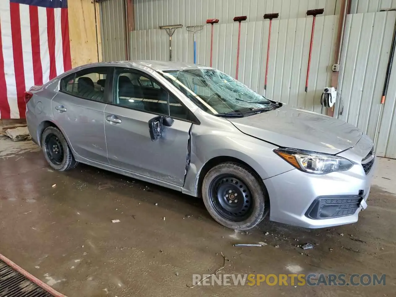 4 Photograph of a damaged car 4S3GKAA62N1605365 SUBARU IMPREZA 2022