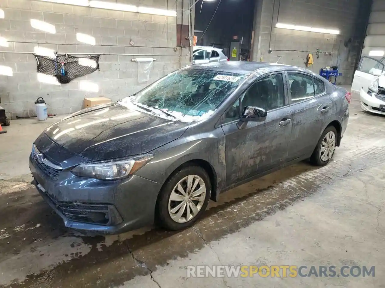 1 Photograph of a damaged car 4S3GKAA64N1605626 SUBARU IMPREZA 2022