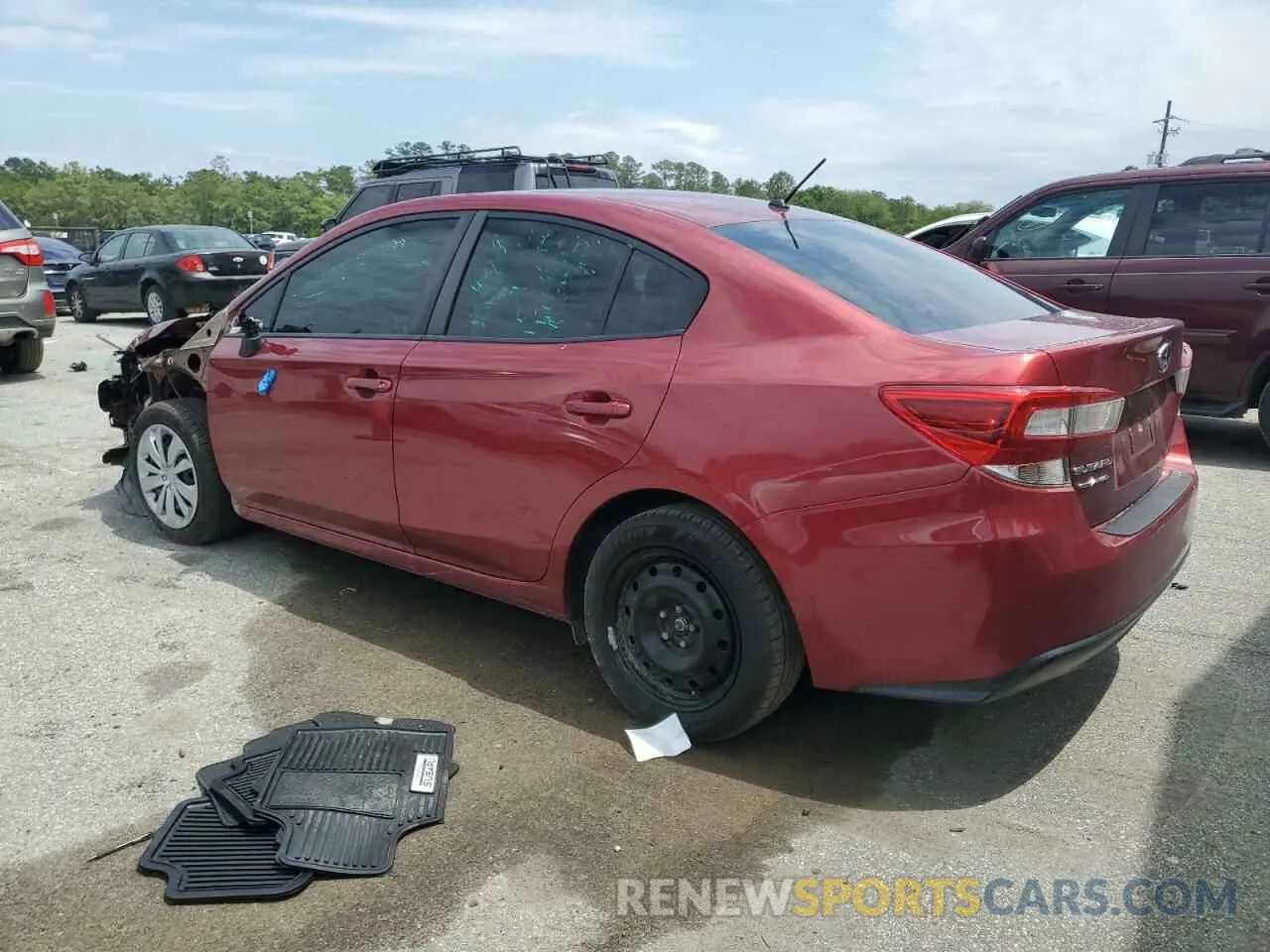 2 Photograph of a damaged car 4S3GKAA68N1609887 SUBARU IMPREZA 2022