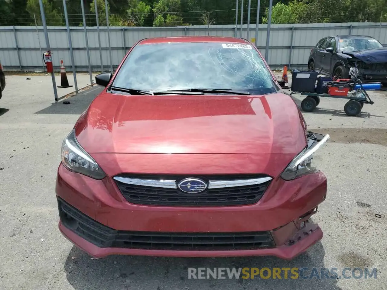 5 Photograph of a damaged car 4S3GKAA68N1609887 SUBARU IMPREZA 2022