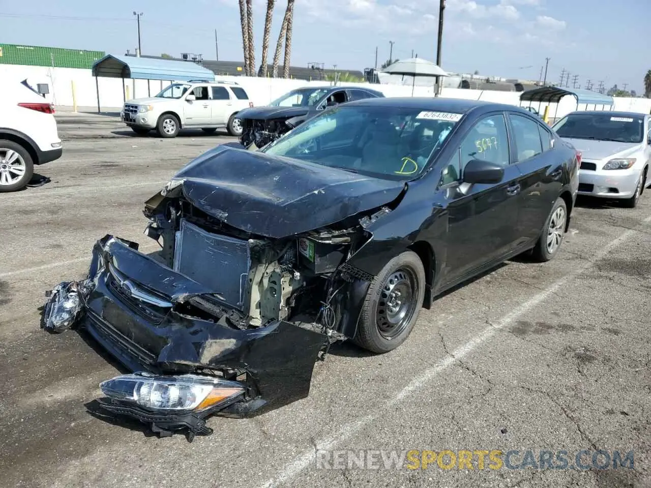 2 Photograph of a damaged car 4S3GKAB63N3604101 SUBARU IMPREZA 2022