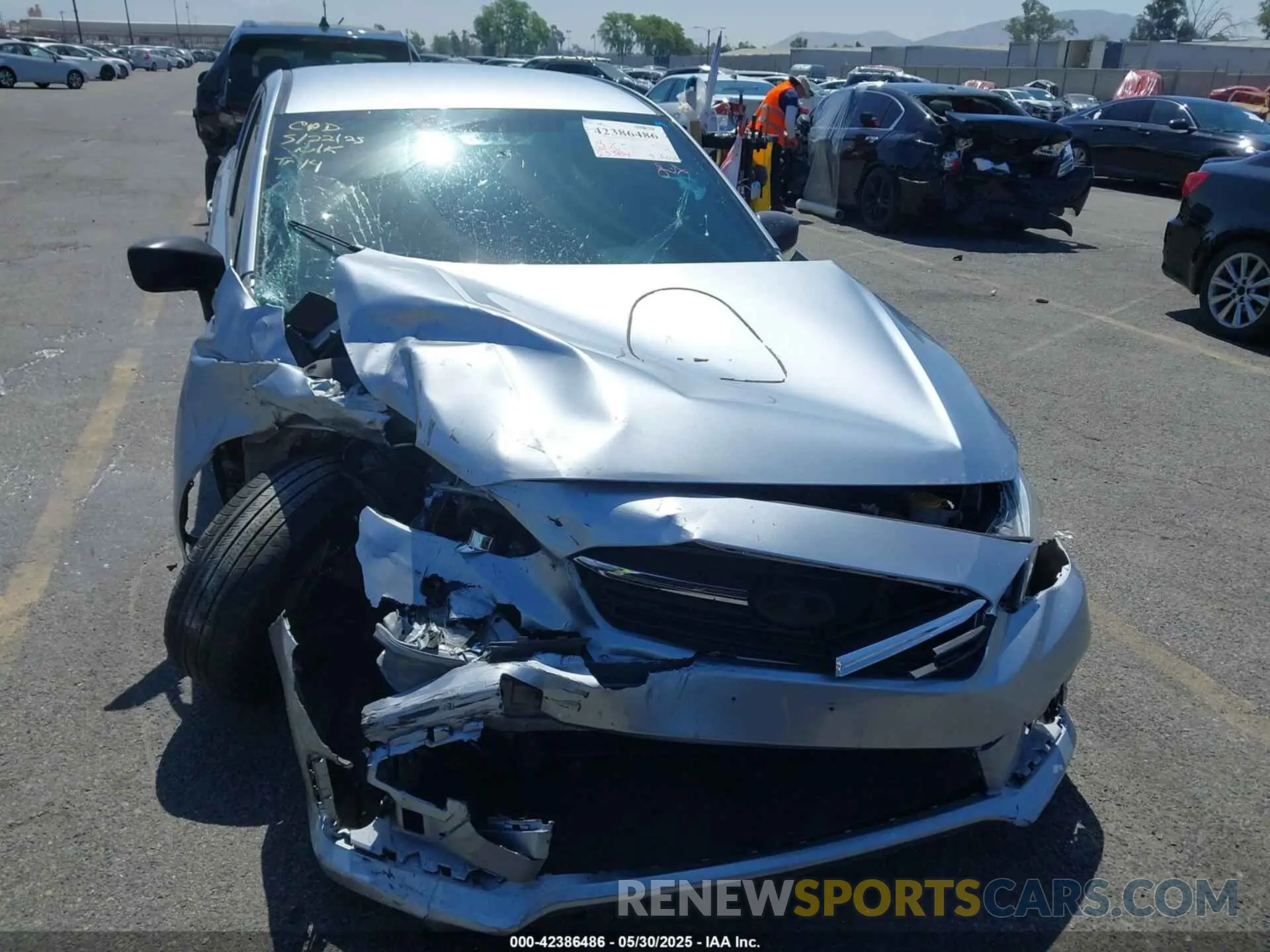 6 Photograph of a damaged car 4S3GKAB63N3604437 SUBARU IMPREZA 2022