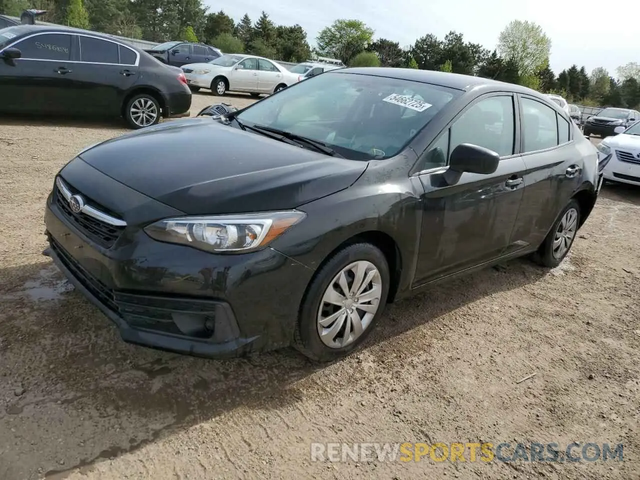 1 Photograph of a damaged car 4S3GKAB64N3604544 SUBARU IMPREZA 2022