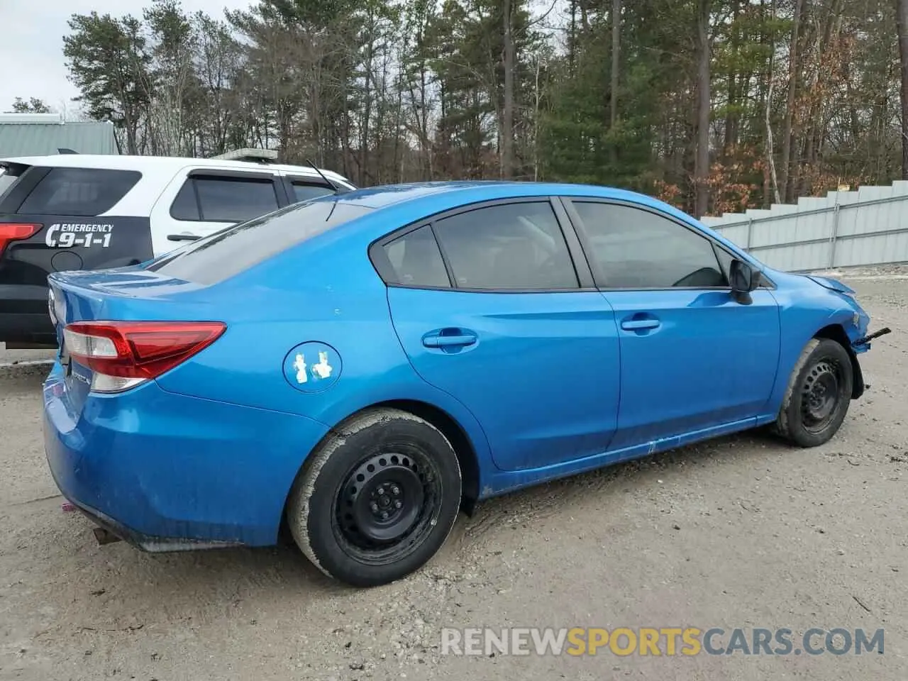 3 Photograph of a damaged car 4S3GKAB66N3609812 SUBARU IMPREZA 2022