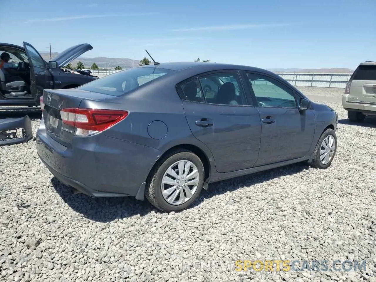3 Photograph of a damaged car 4S3GKAB67N3604926 SUBARU IMPREZA 2022