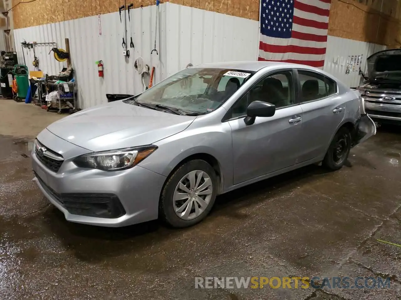 1 Photograph of a damaged car 4S3GKAB69N3604636 SUBARU IMPREZA 2022