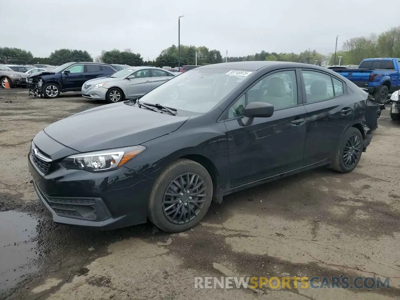 1 Photograph of a damaged car 4S3GKAB69N3608511 SUBARU IMPREZA 2022
