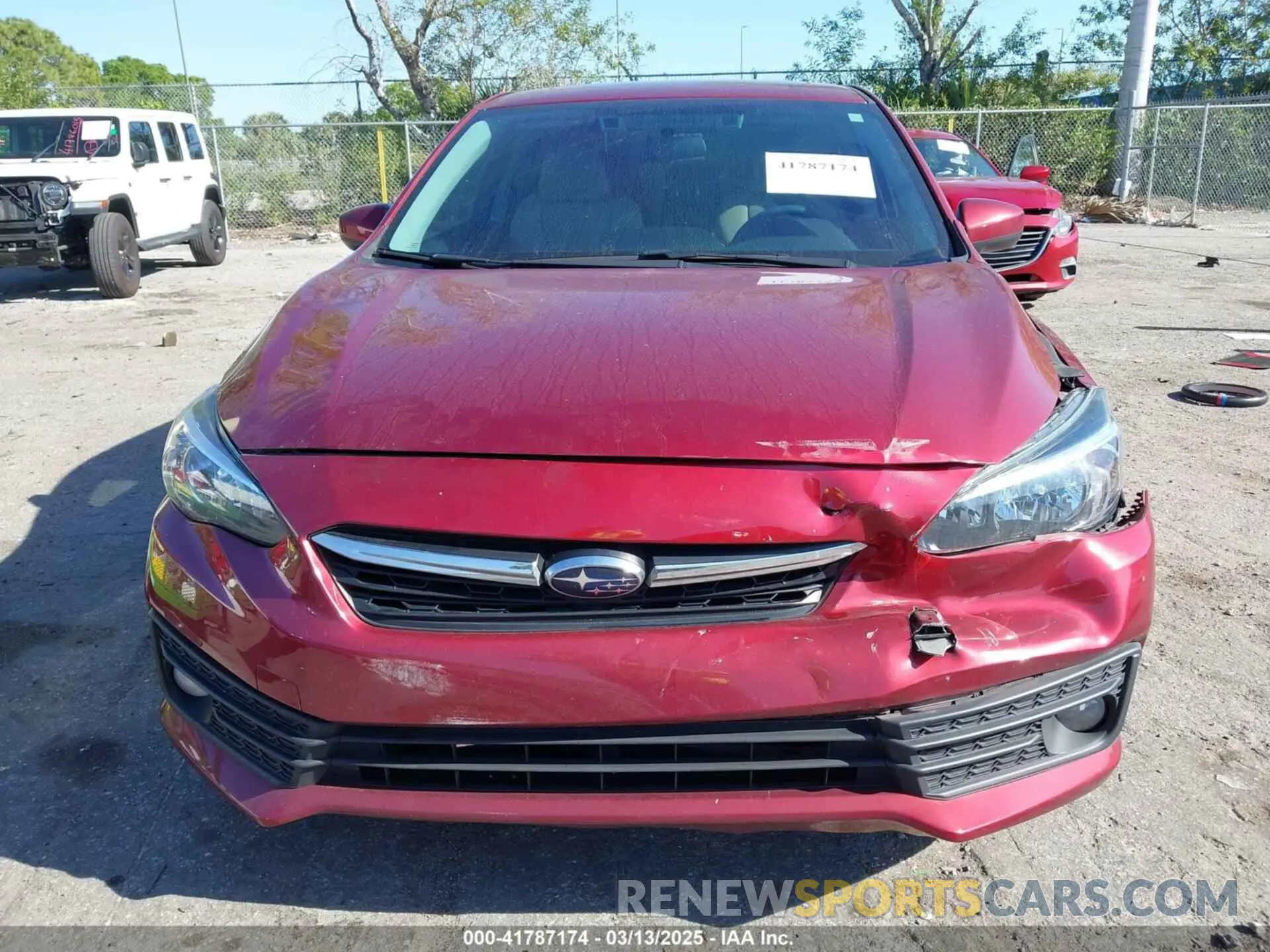 13 Photograph of a damaged car 4S3GKAD63N3606055 SUBARU IMPREZA 2022