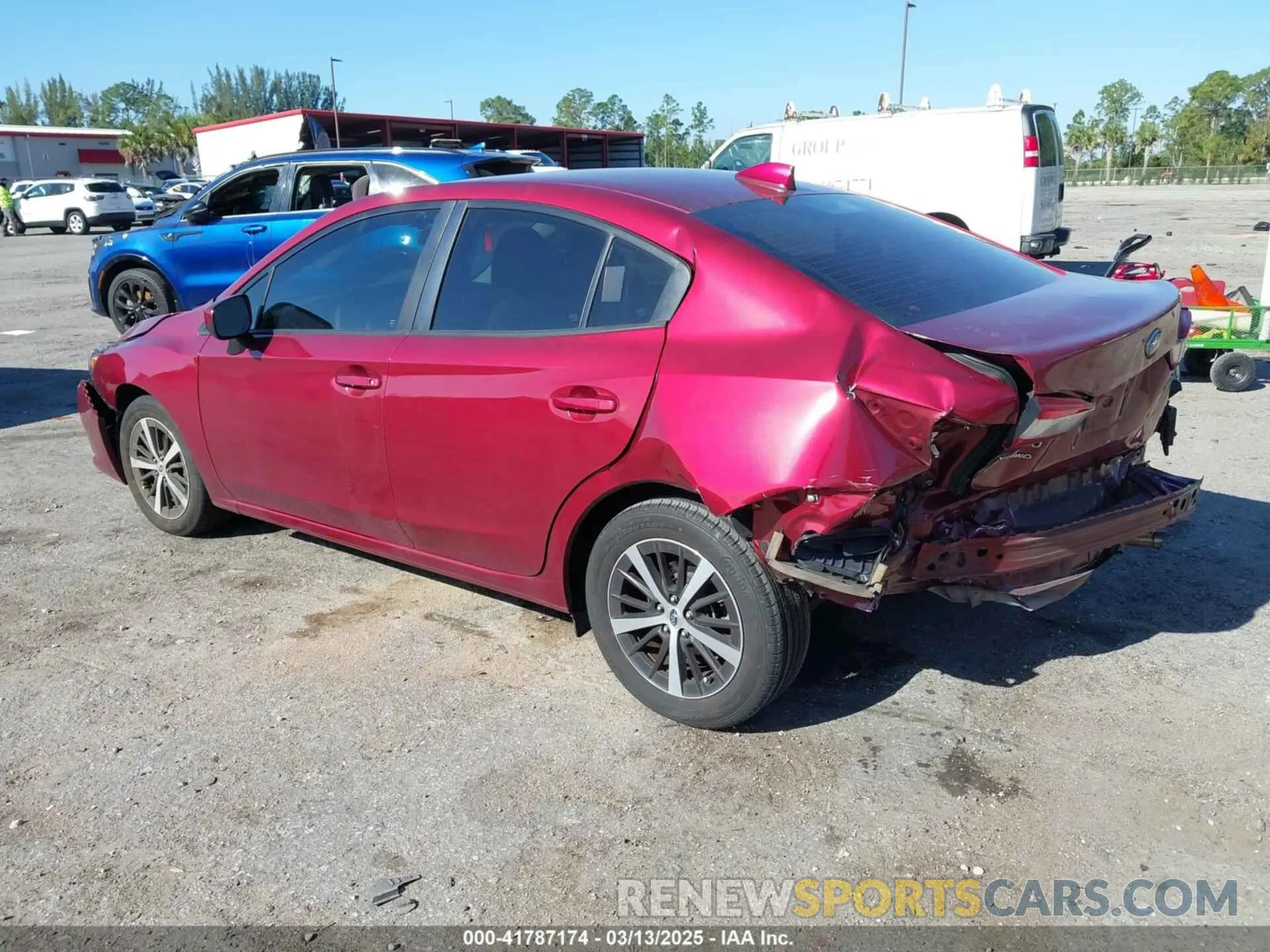 3 Photograph of a damaged car 4S3GKAD63N3606055 SUBARU IMPREZA 2022