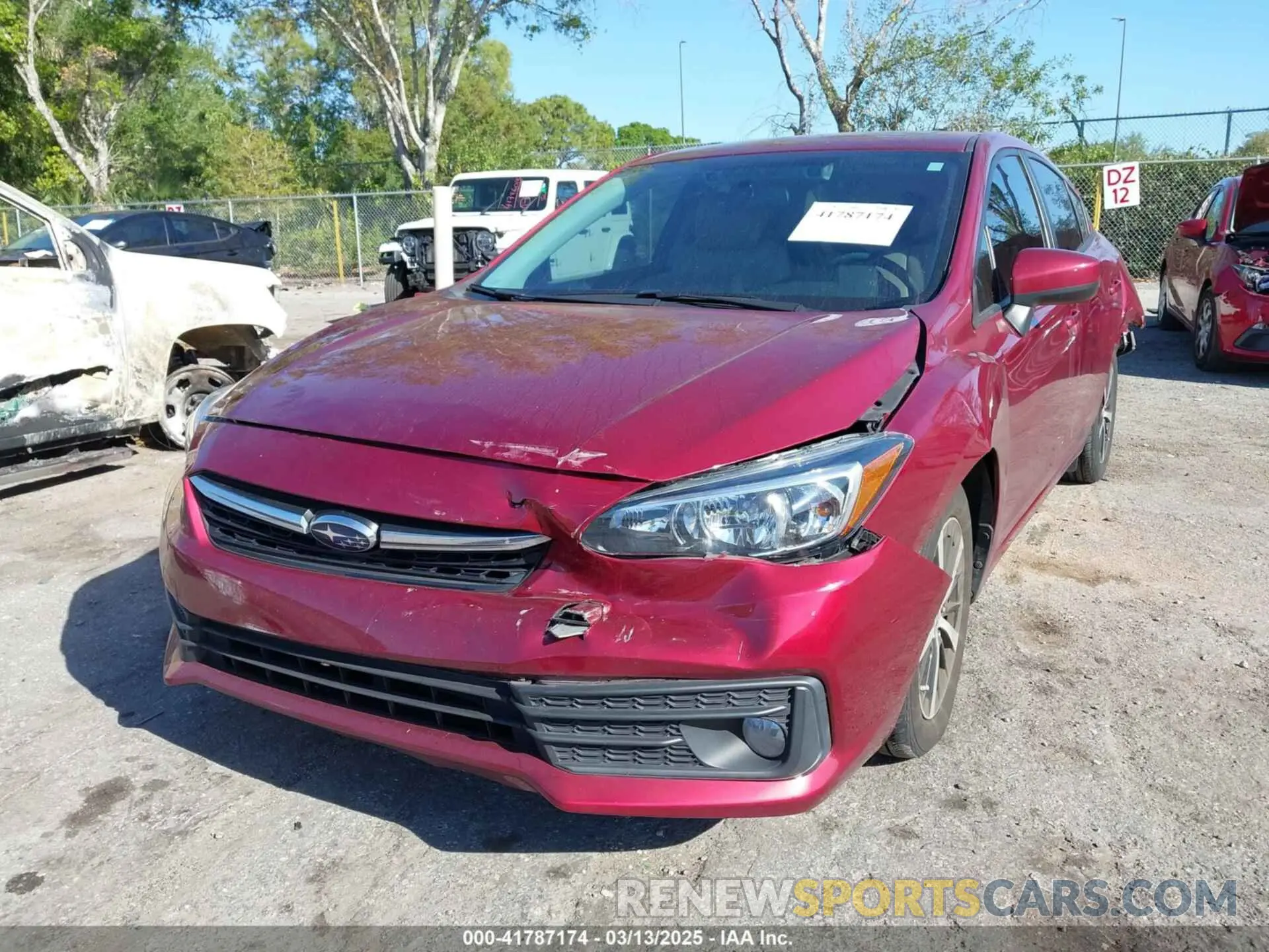 6 Photograph of a damaged car 4S3GKAD63N3606055 SUBARU IMPREZA 2022