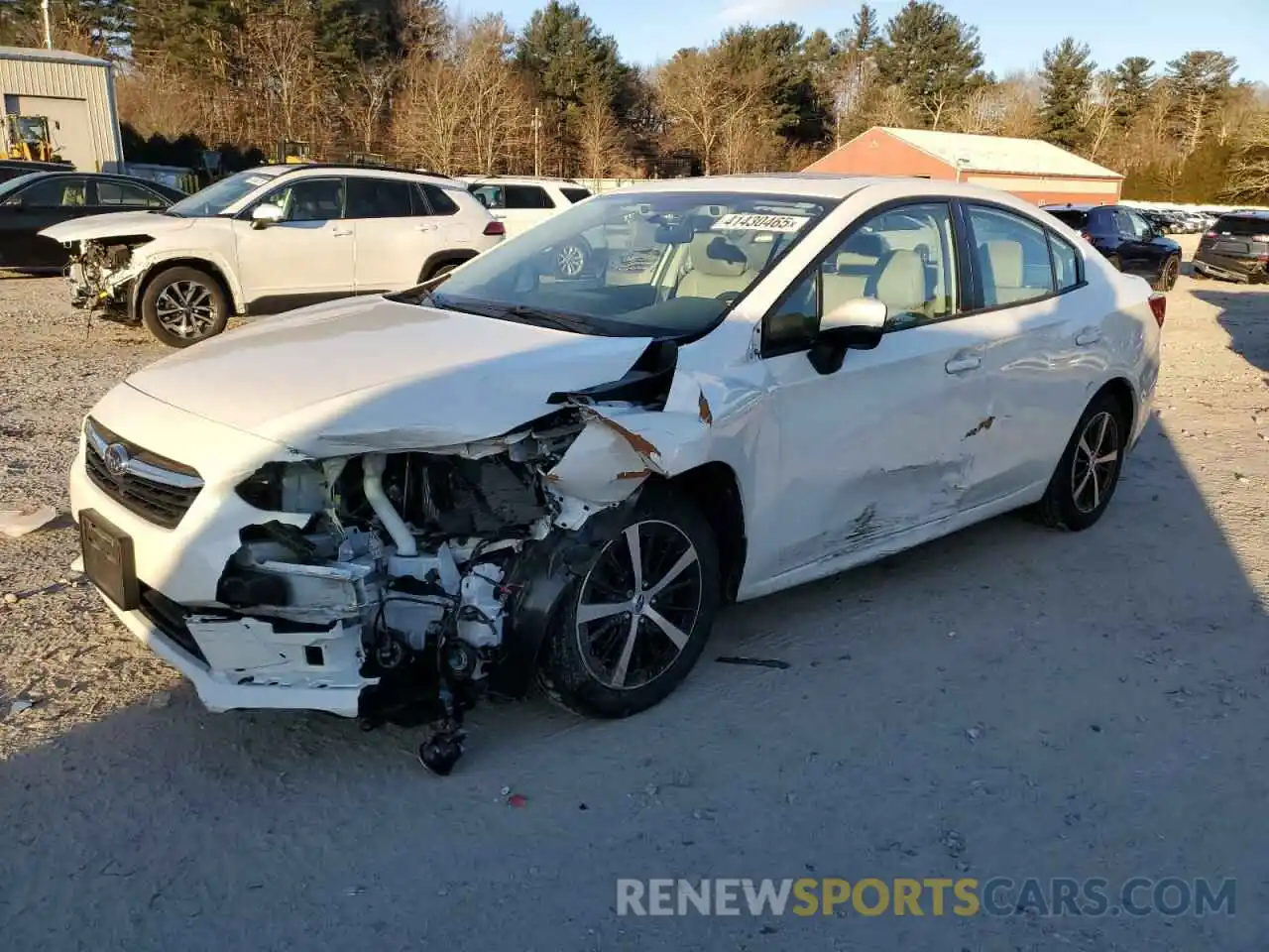 1 Photograph of a damaged car 4S3GKAD64N3606551 SUBARU IMPREZA 2022