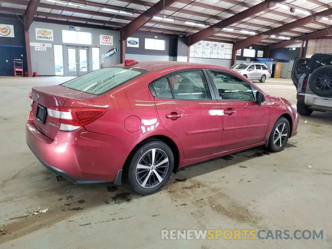 3 Photograph of a damaged car 4S3GKAD65N3603318 SUBARU IMPREZA 2022