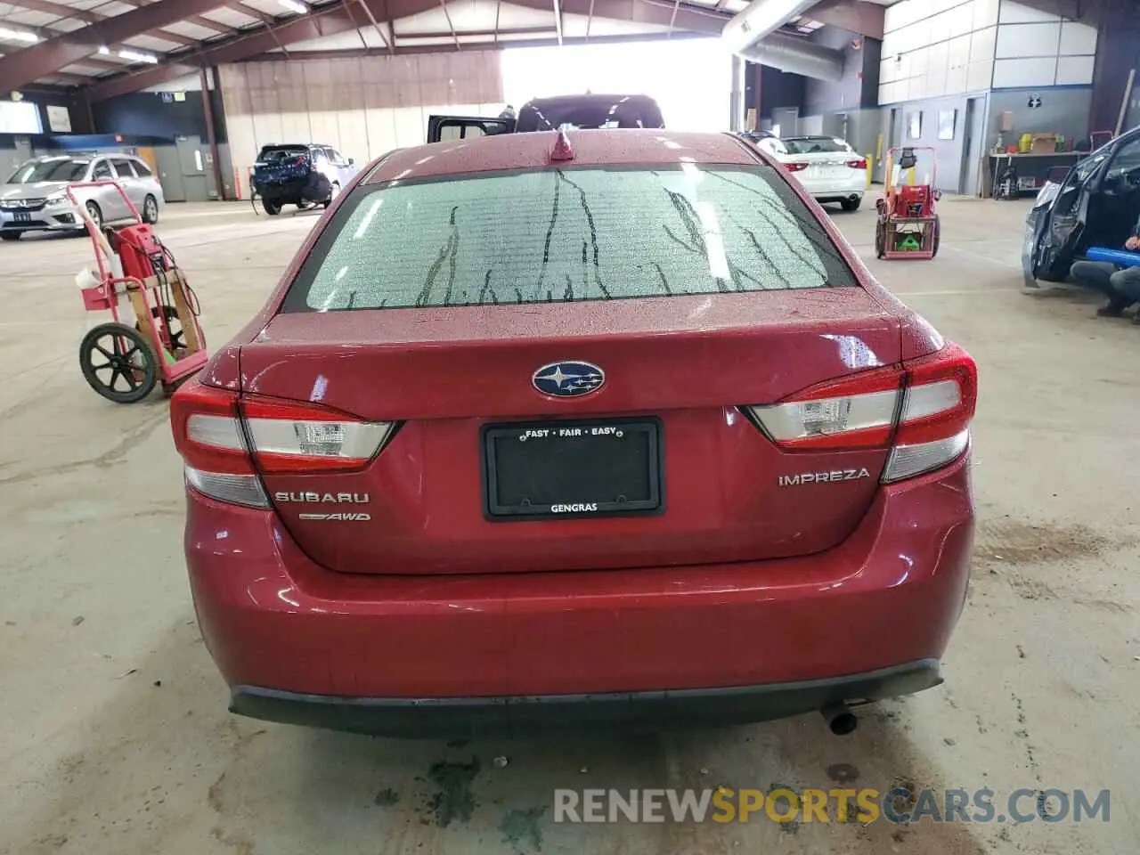 6 Photograph of a damaged car 4S3GKAD65N3603318 SUBARU IMPREZA 2022