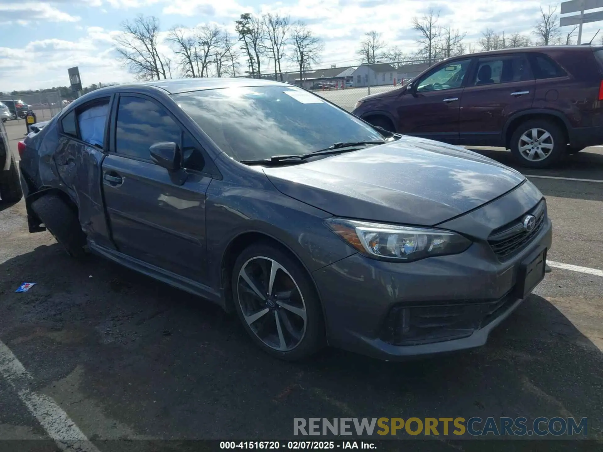 1 Photograph of a damaged car 4S3GKAM66N3607362 SUBARU IMPREZA 2022