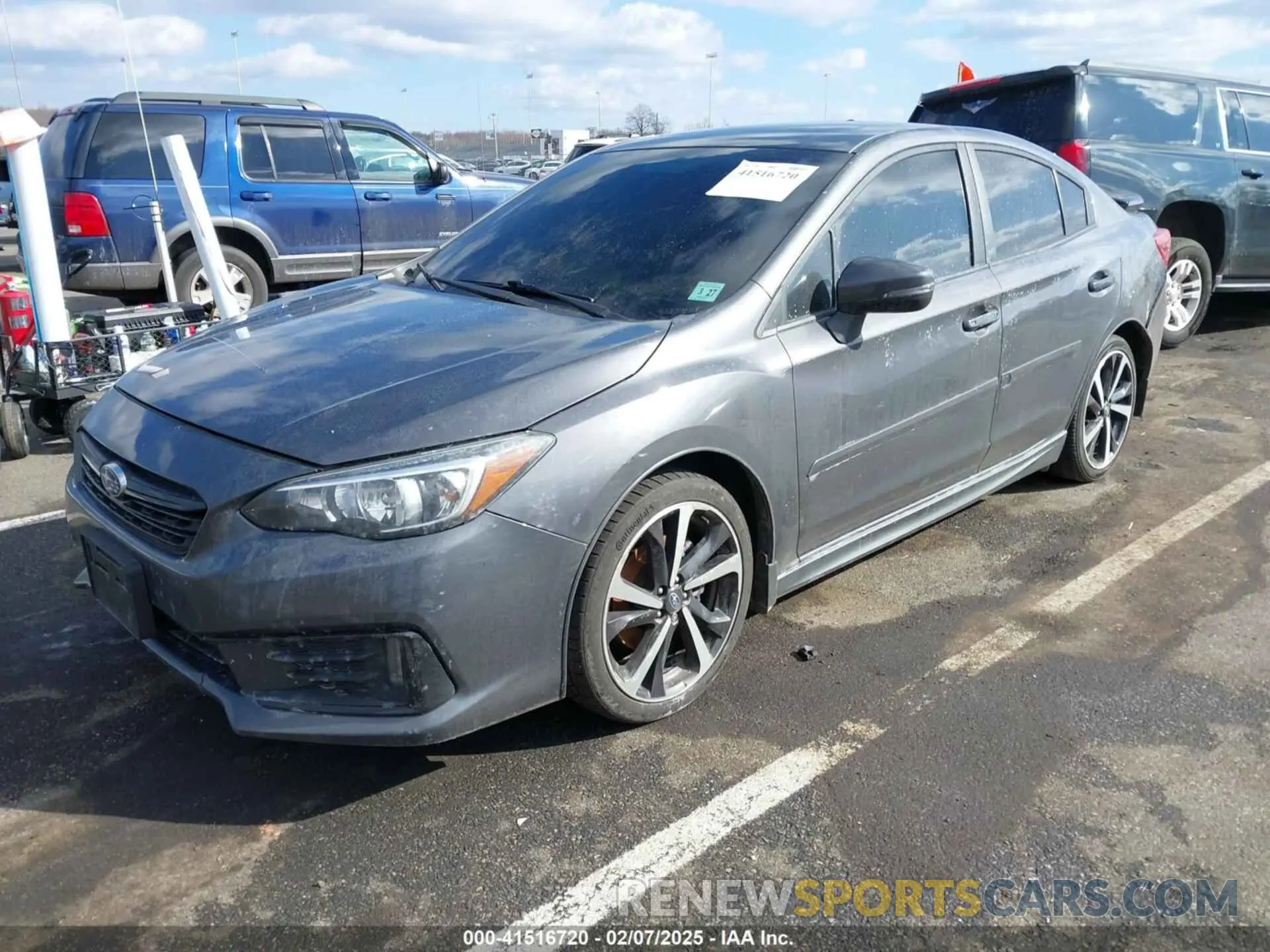 2 Photograph of a damaged car 4S3GKAM66N3607362 SUBARU IMPREZA 2022