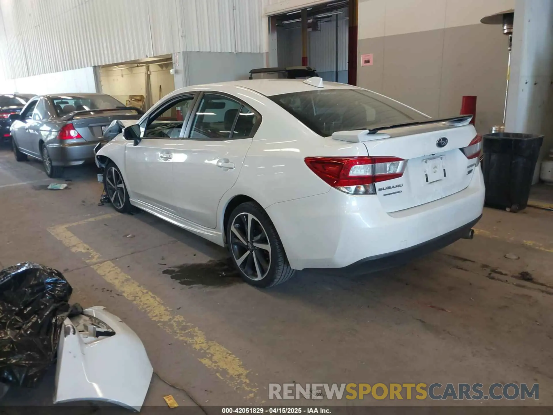 3 Photograph of a damaged car 4S3GKAM67N3604213 SUBARU IMPREZA 2022