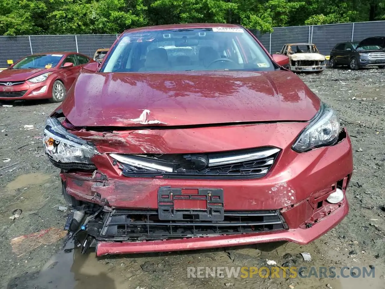 5 Photograph of a damaged car 4S3GKAV62N3606336 SUBARU IMPREZA 2022