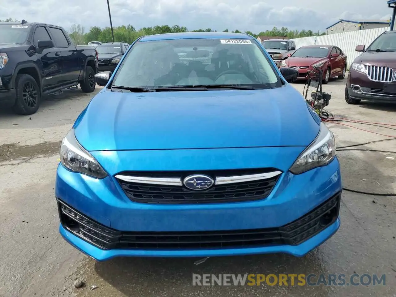 5 Photograph of a damaged car 4S3GTAA61N1728605 SUBARU IMPREZA 2022