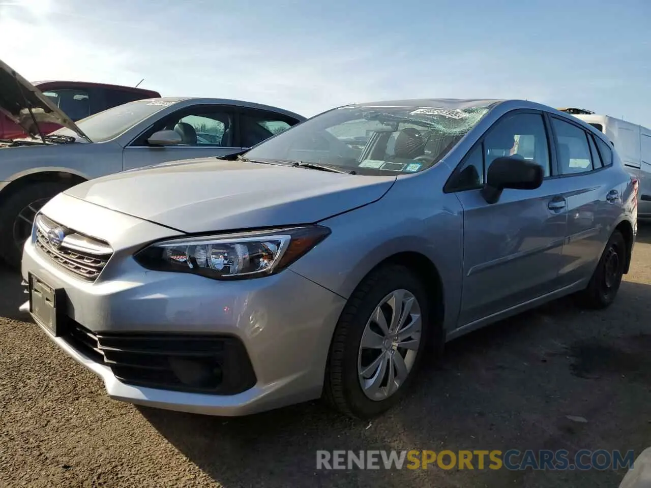 1 Photograph of a damaged car 4S3GTAB60N3704668 SUBARU IMPREZA 2022