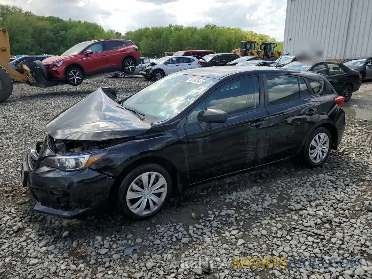 1 Photograph of a damaged car 4S3GTAB60N3712298 SUBARU IMPREZA 2022