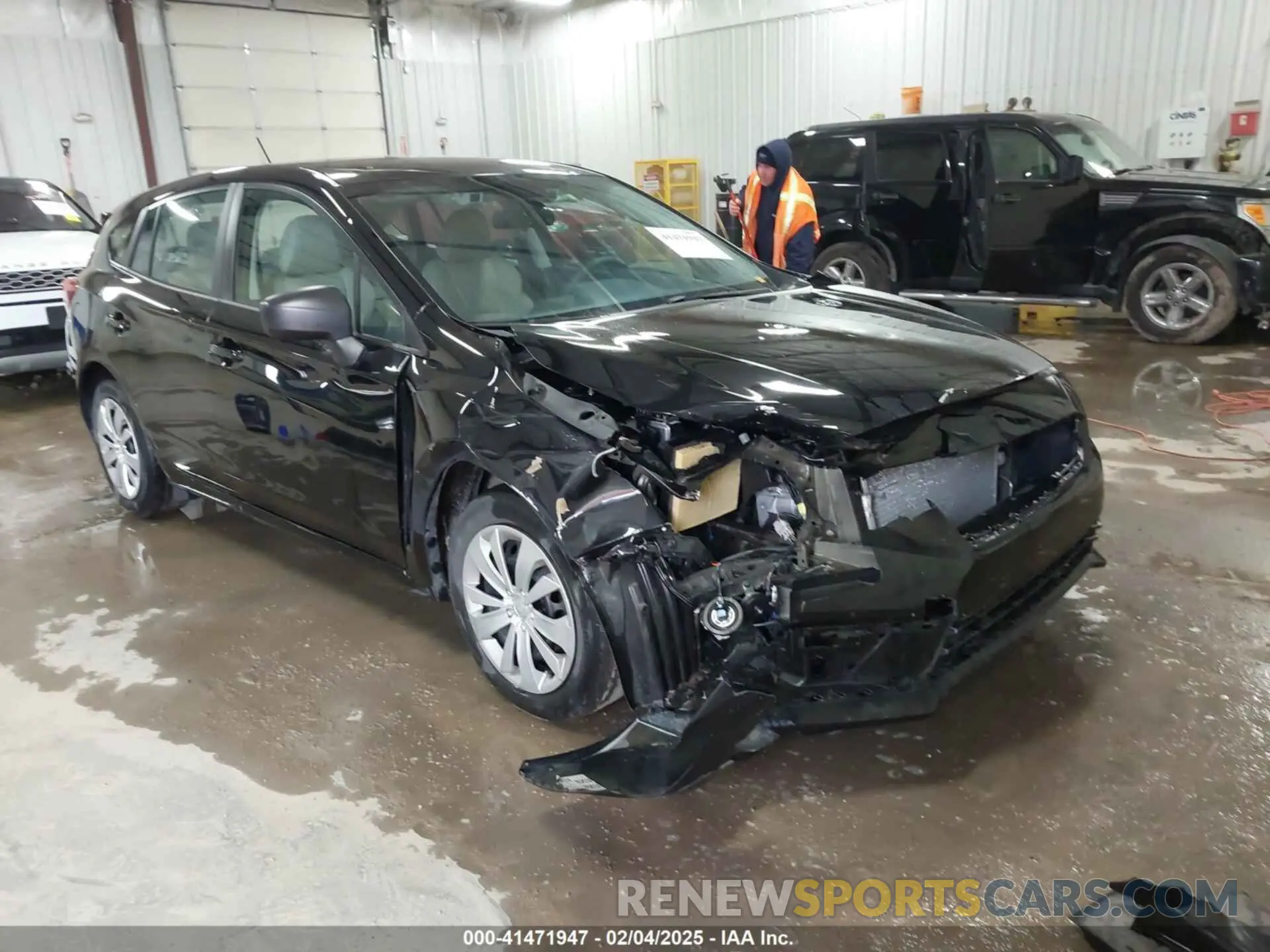 1 Photograph of a damaged car 4S3GTAB60N3726010 SUBARU IMPREZA 2022