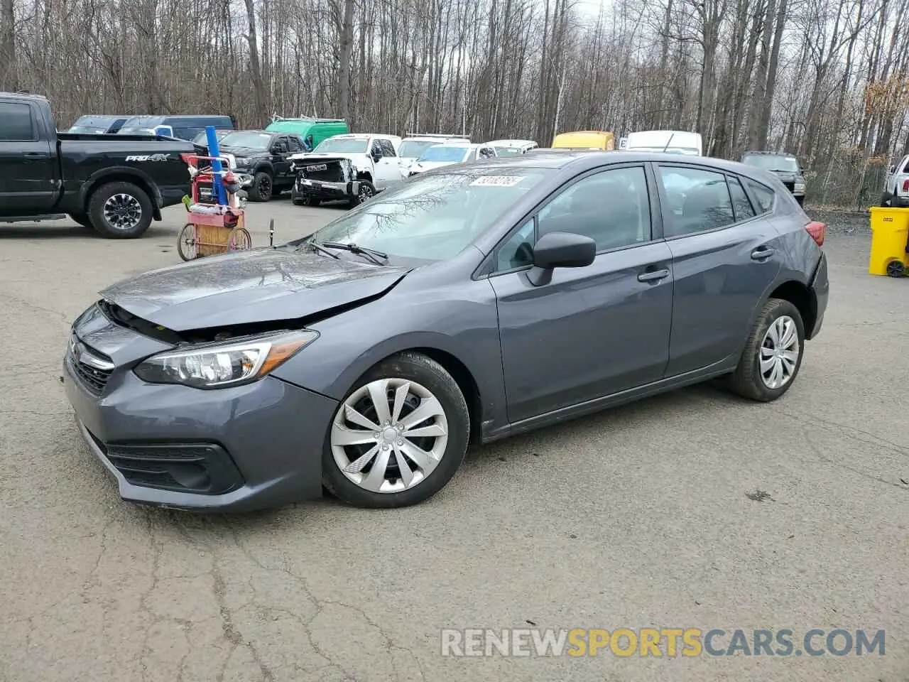 1 Photograph of a damaged car 4S3GTAB61N3709801 SUBARU IMPREZA 2022