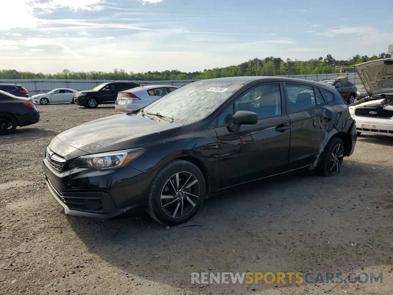 1 Photograph of a damaged car 4S3GTAB62N3721570 SUBARU IMPREZA 2022