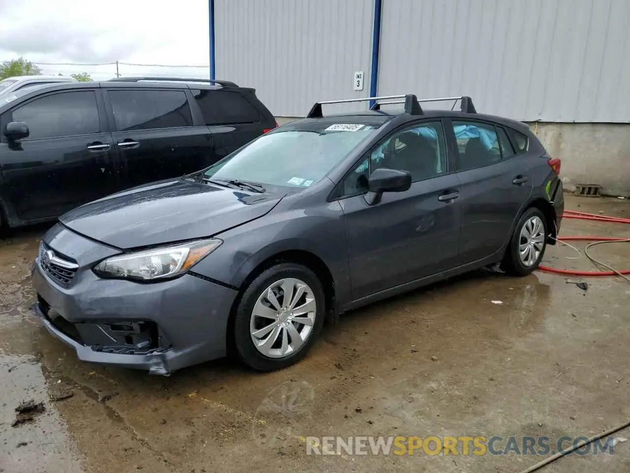 1 Photograph of a damaged car 4S3GTAB63N3725174 SUBARU IMPREZA 2022