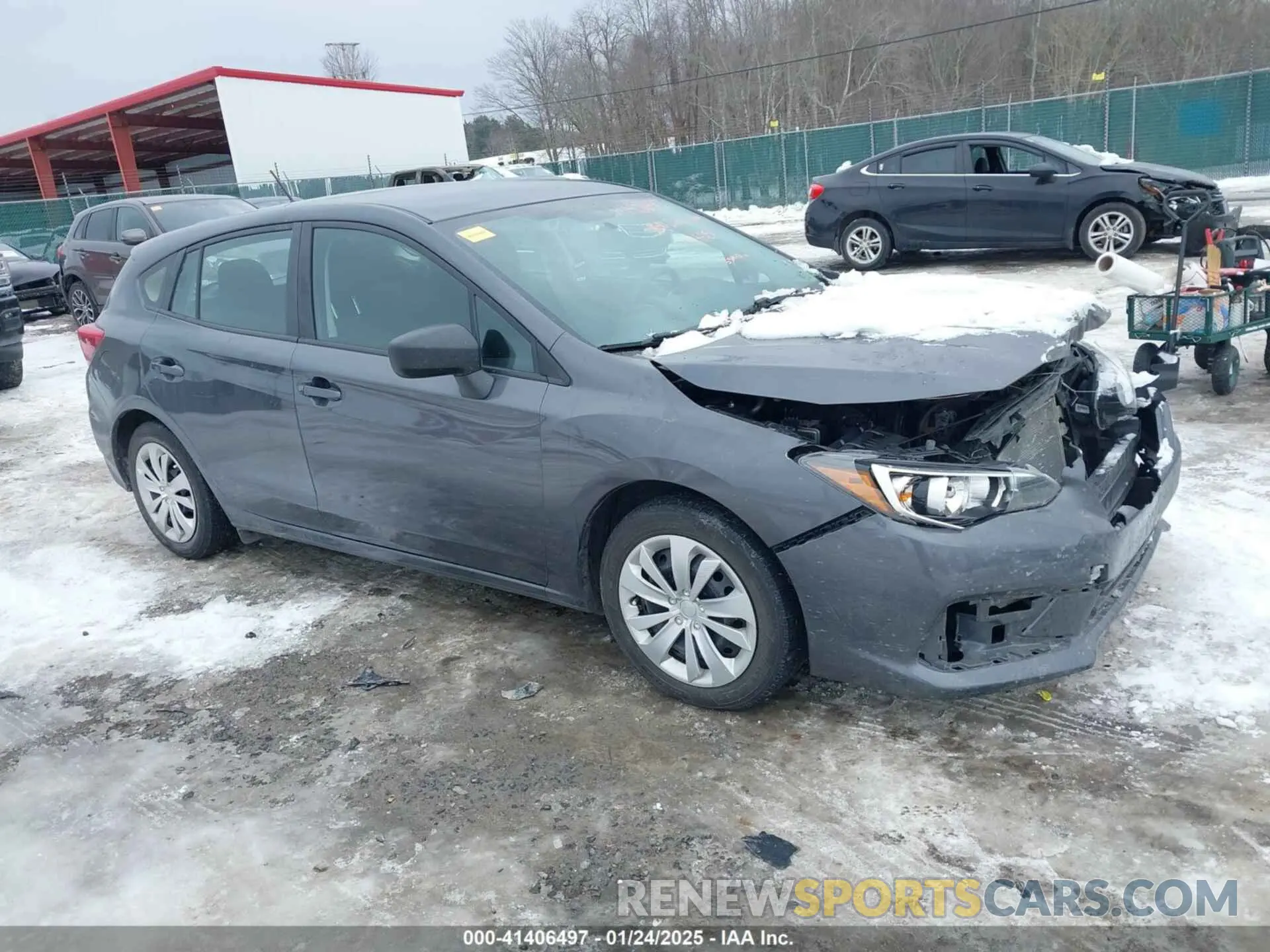 1 Photograph of a damaged car 4S3GTAB64N3701871 SUBARU IMPREZA 2022