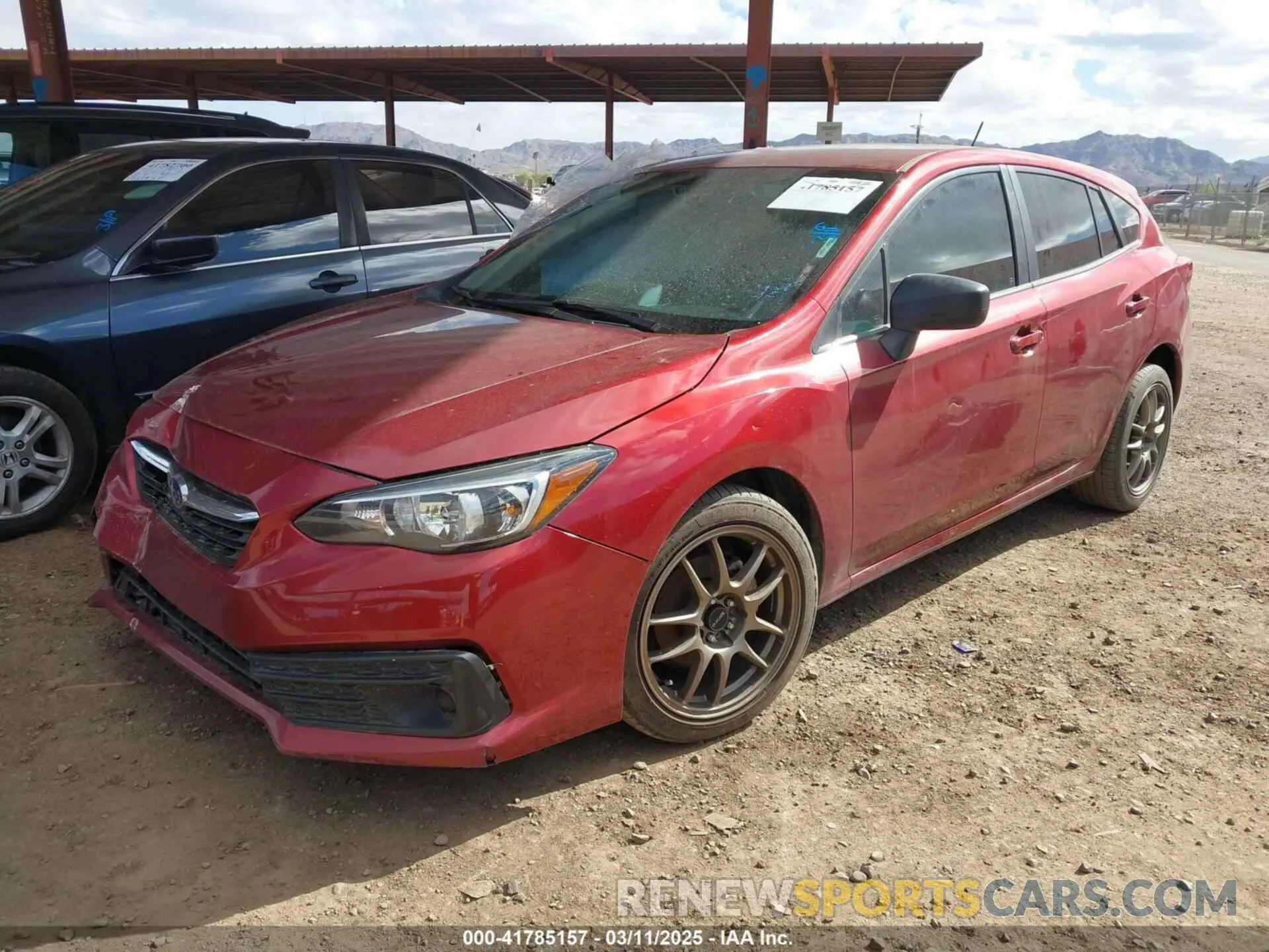 2 Photograph of a damaged car 4S3GTAB64N3710487 SUBARU IMPREZA 2022