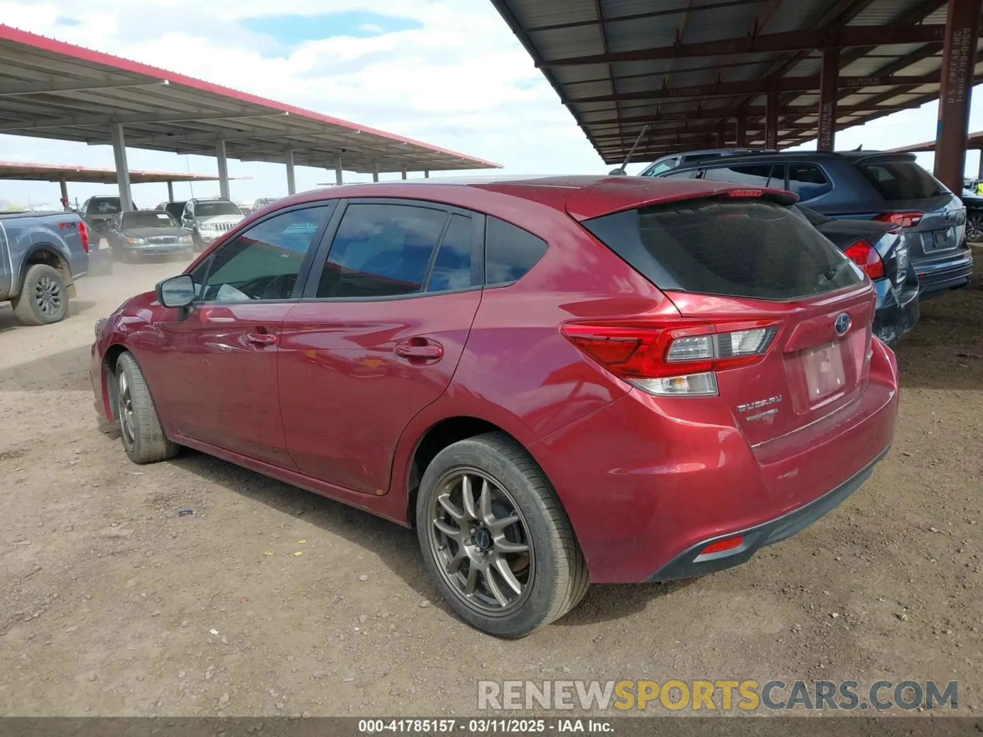 3 Photograph of a damaged car 4S3GTAB64N3710487 SUBARU IMPREZA 2022