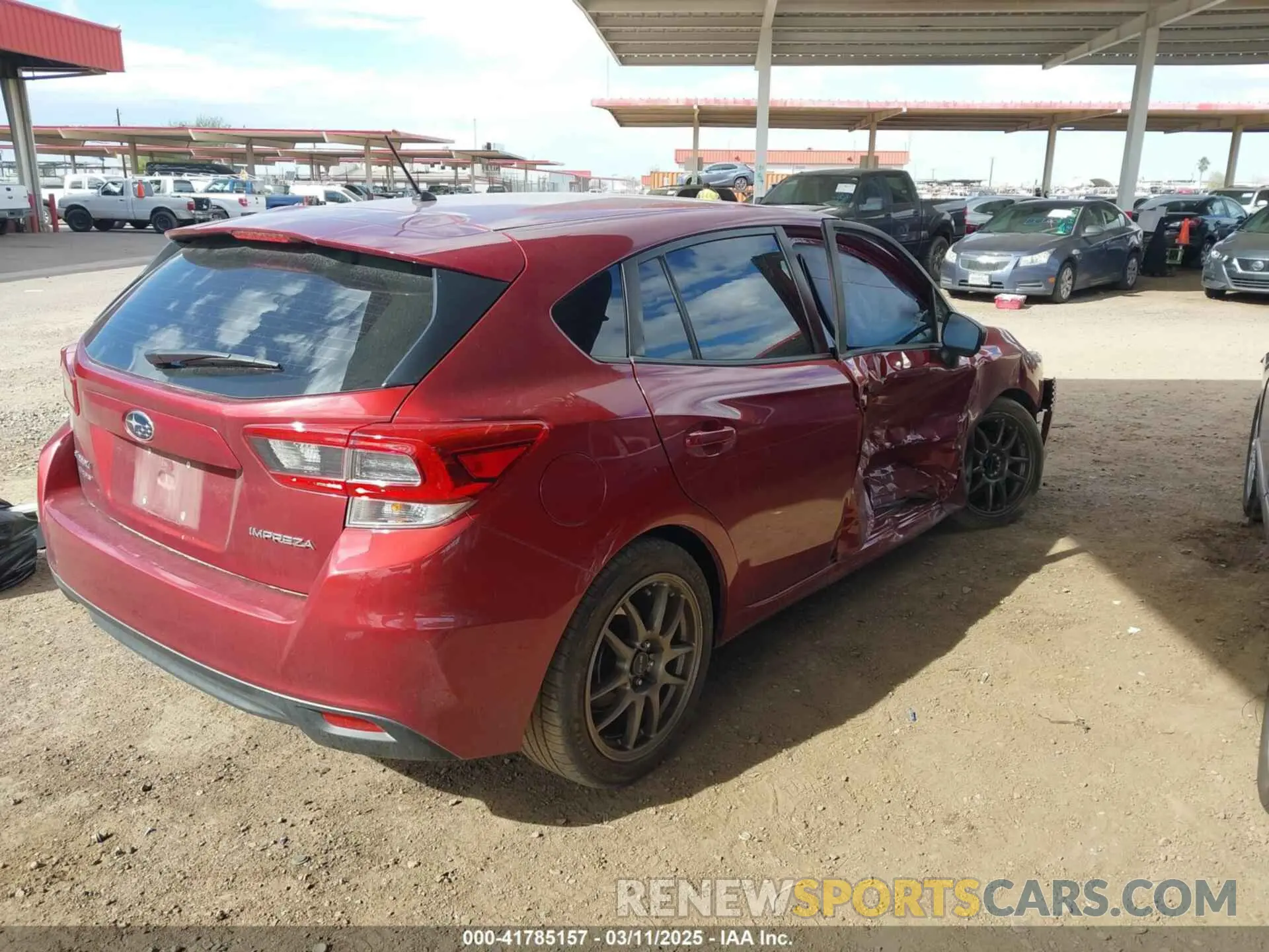 4 Photograph of a damaged car 4S3GTAB64N3710487 SUBARU IMPREZA 2022