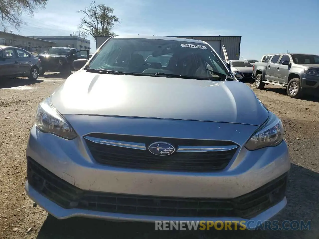 5 Photograph of a damaged car 4S3GTAB67N3706269 SUBARU IMPREZA 2022